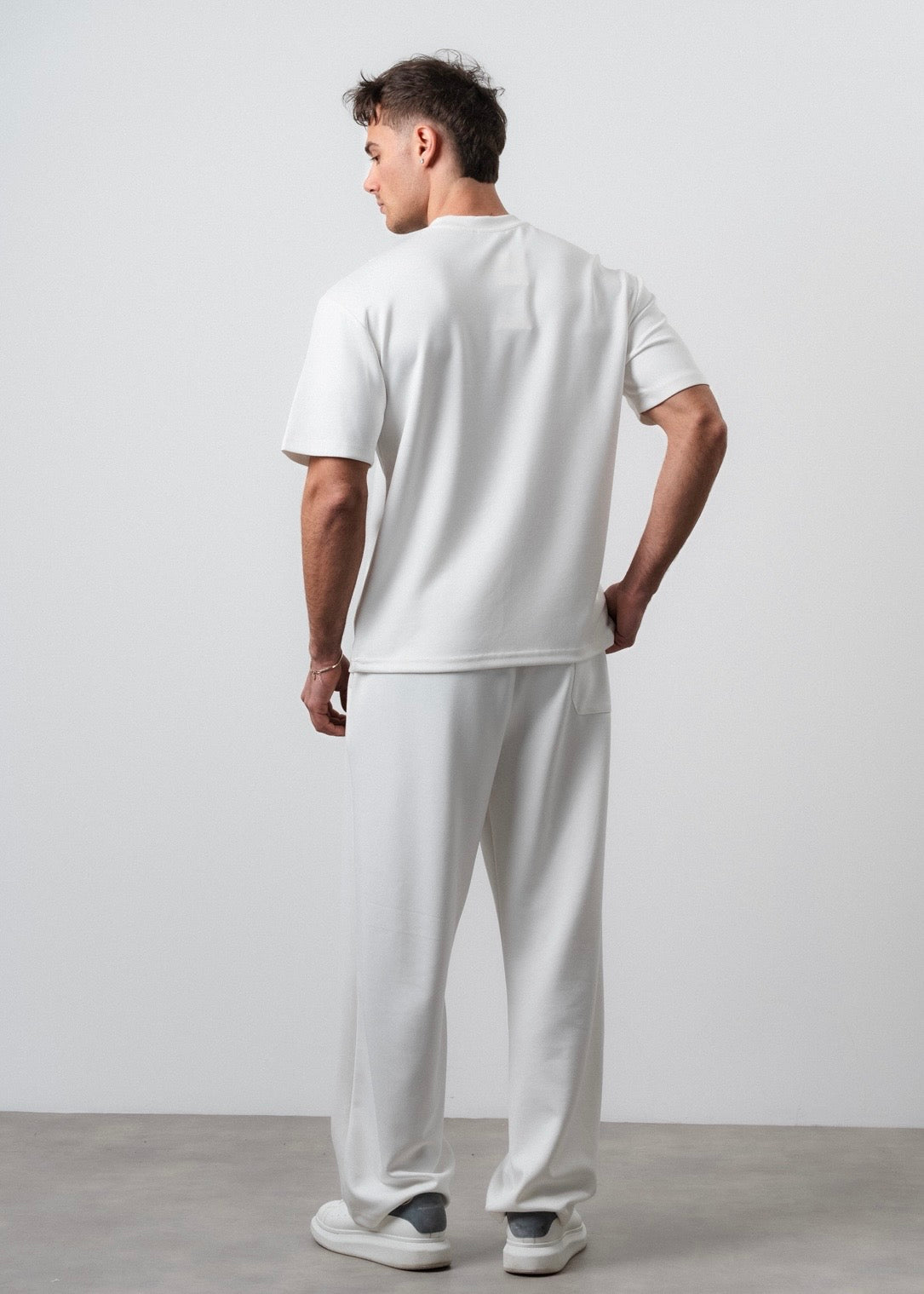 Ensemble T-shirt + pant Néoprène blanc