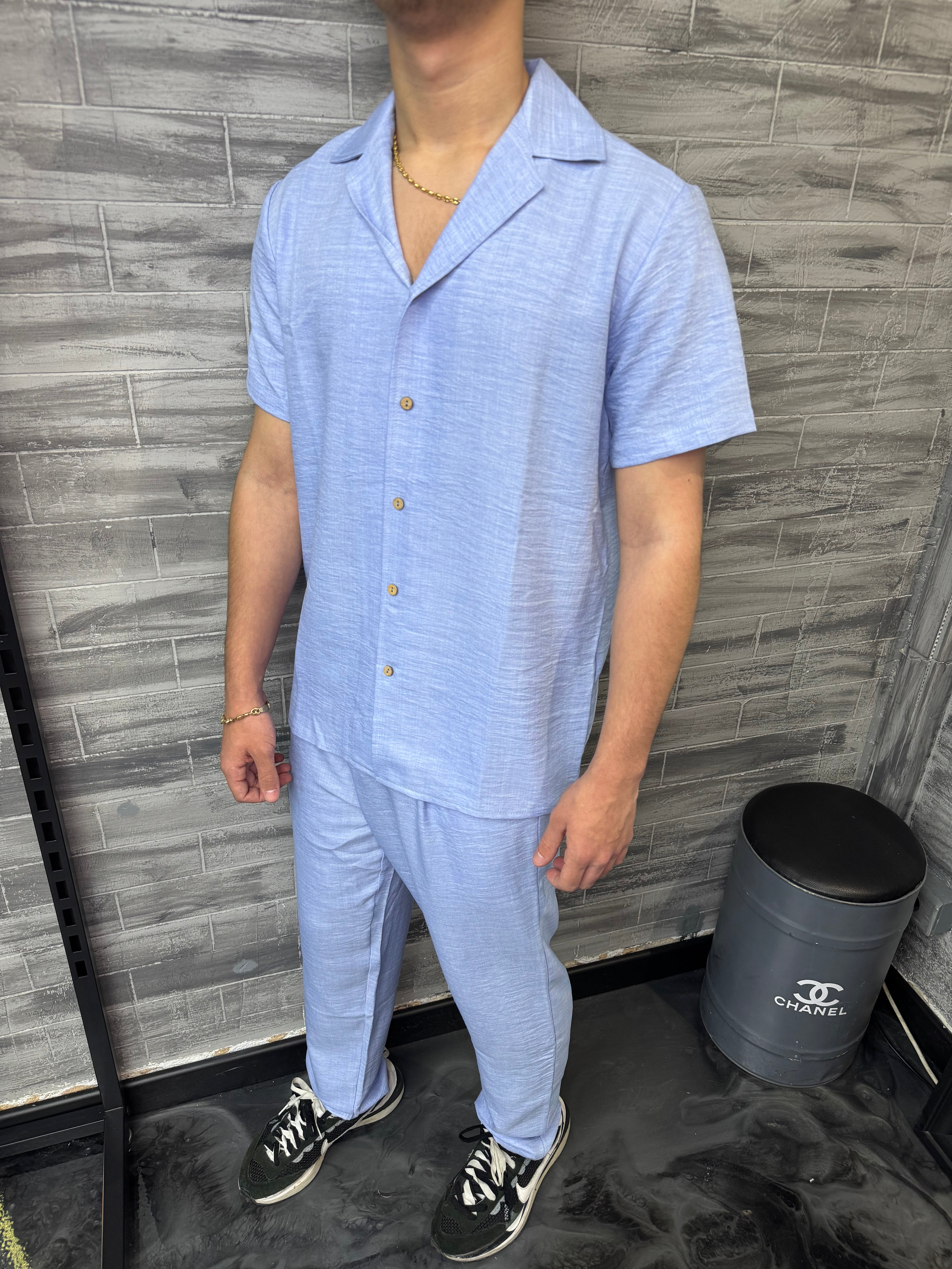 Ensemble Ibiza Lin bleu