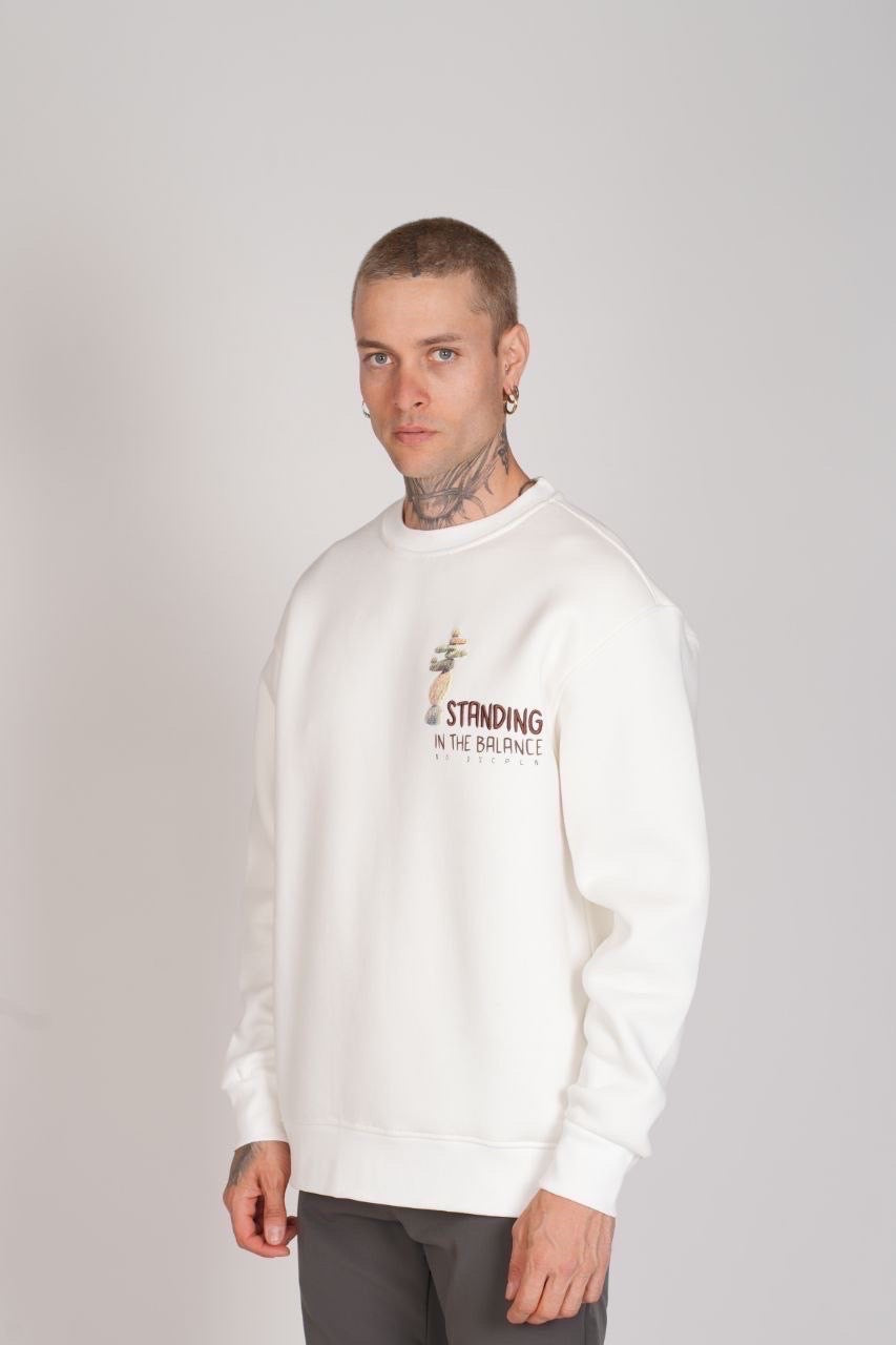 Sweat Standing blanc