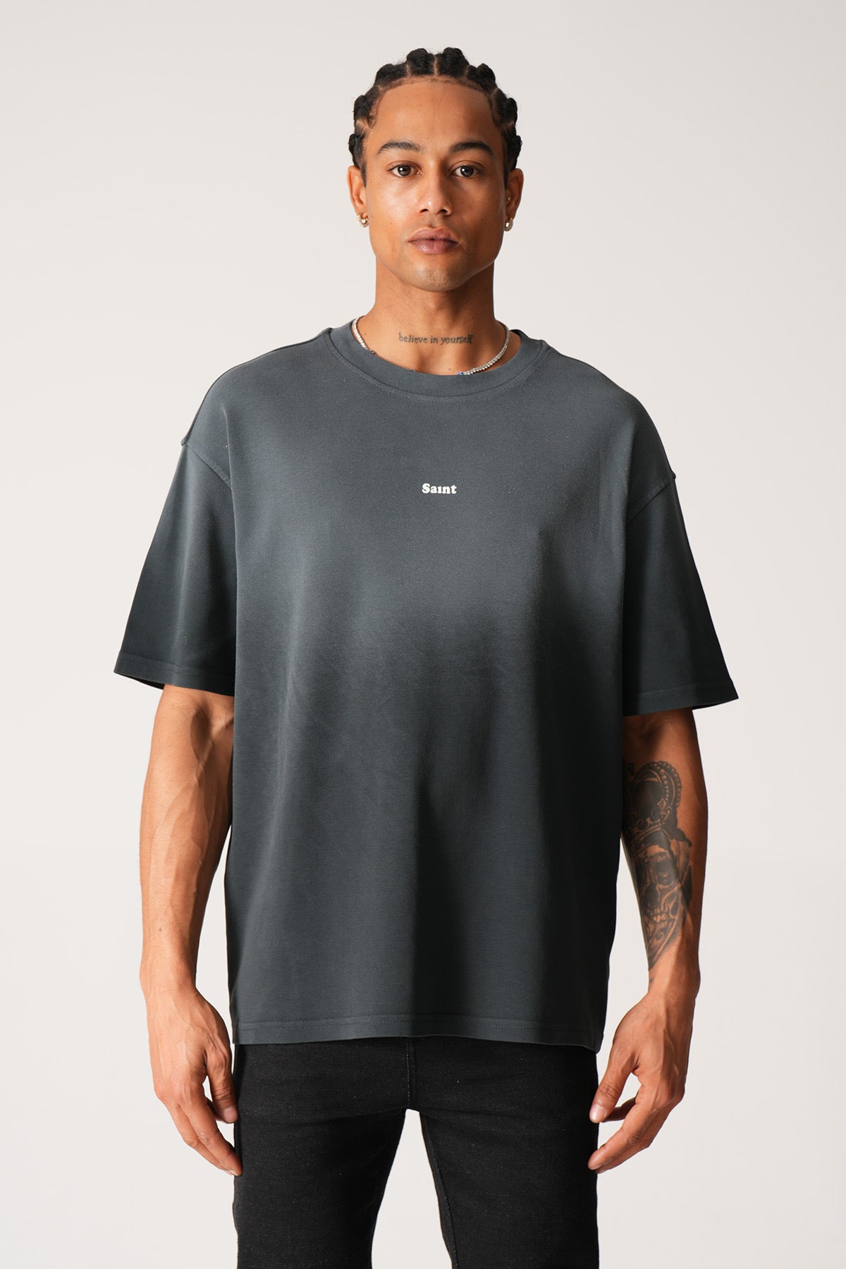 T-Shirt Saint gris