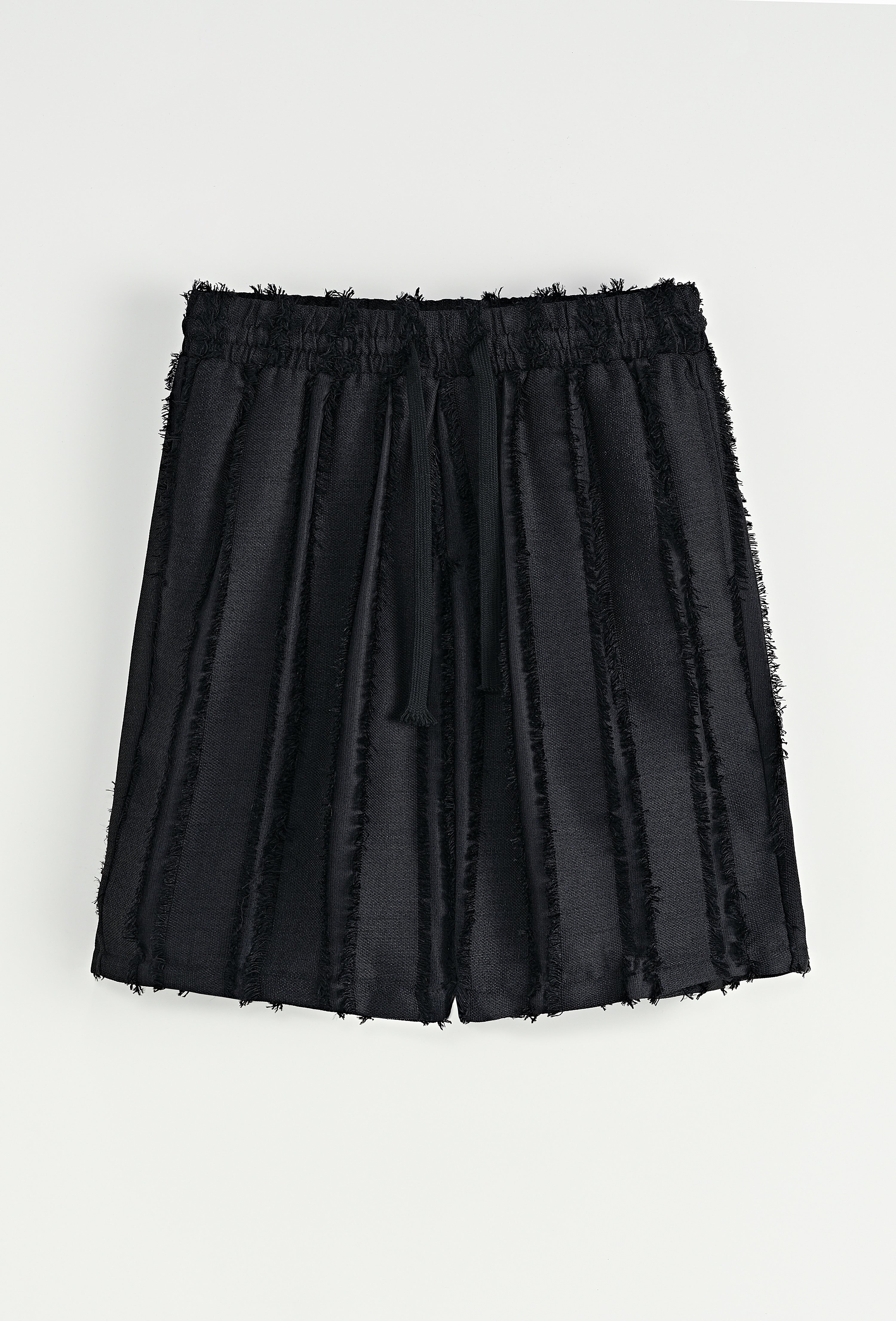 Ensemble Lisbone short + chemise noir