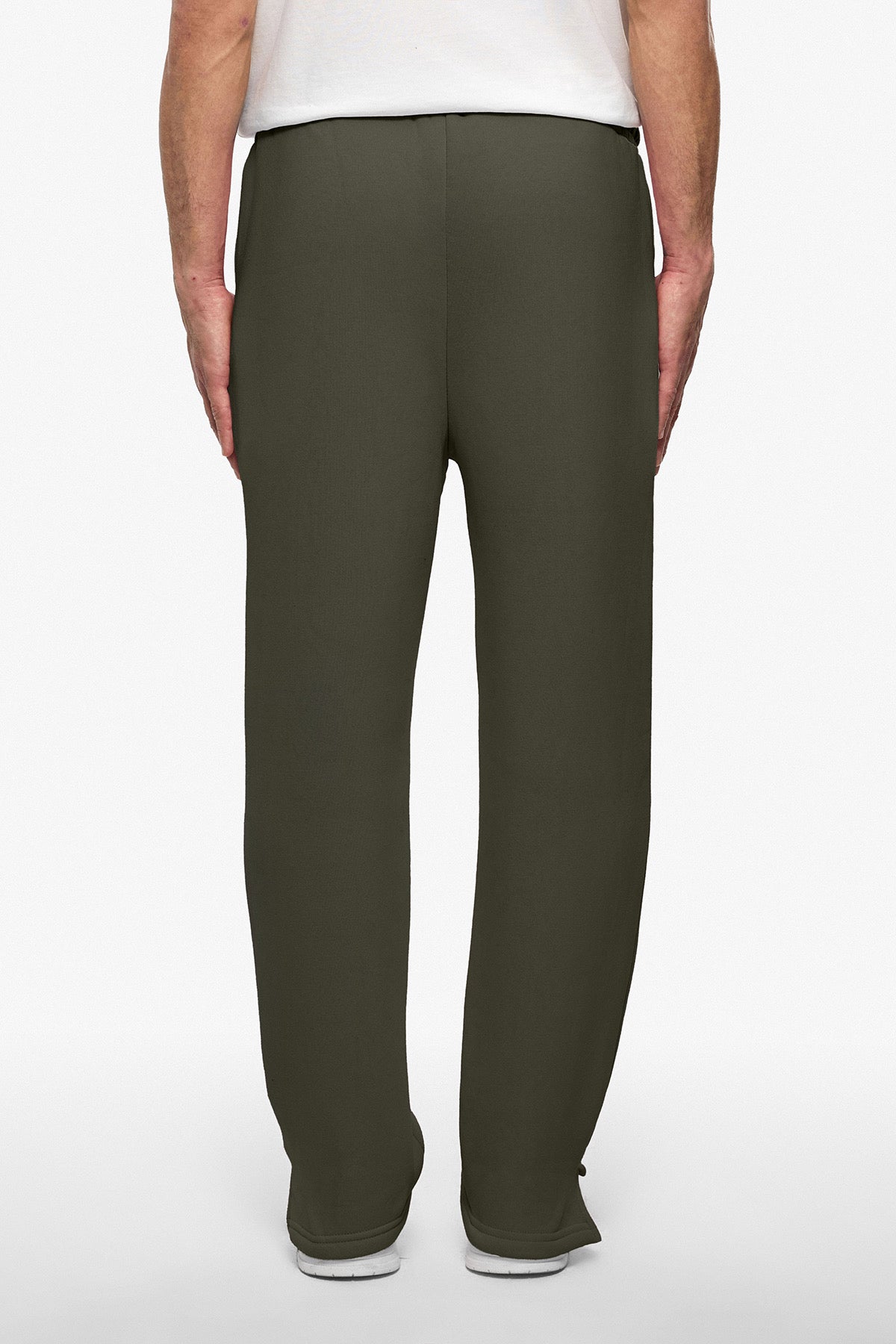 Pantalon jogg fente kaki