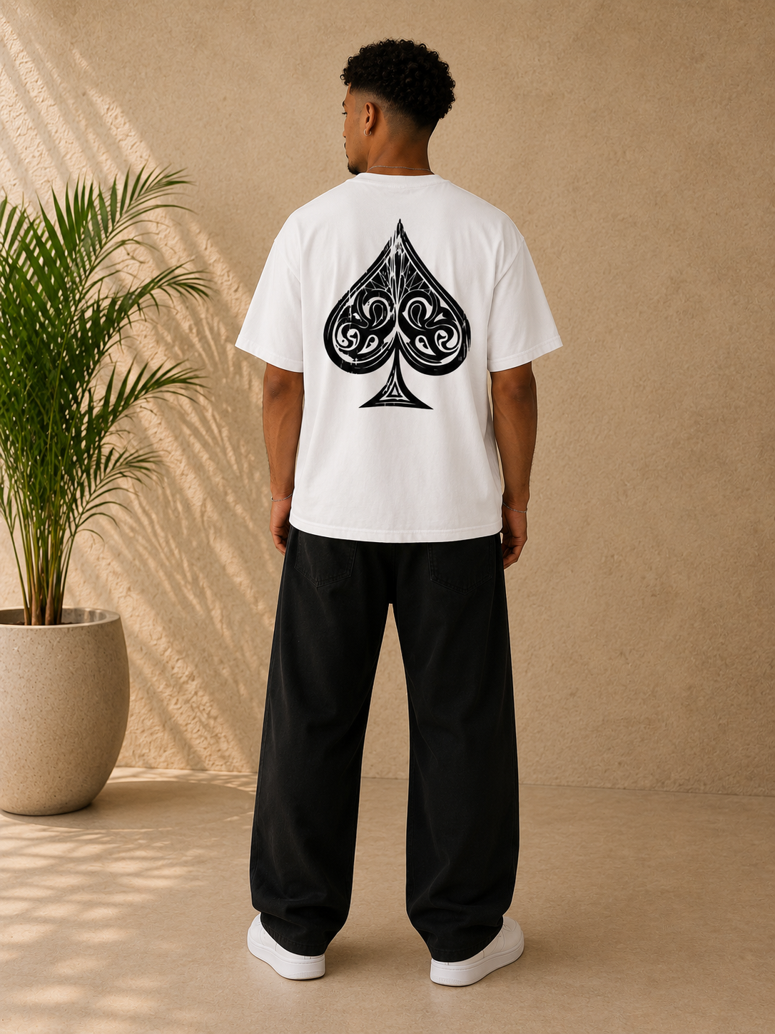 T-shirt Asdepic Signature blanc