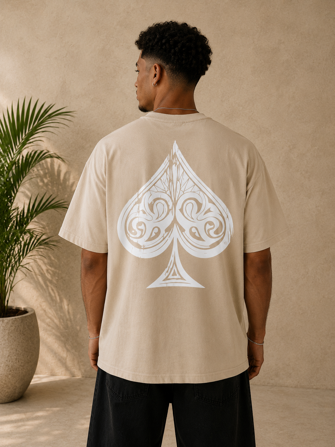 T-shirt Asdepic Signature beige