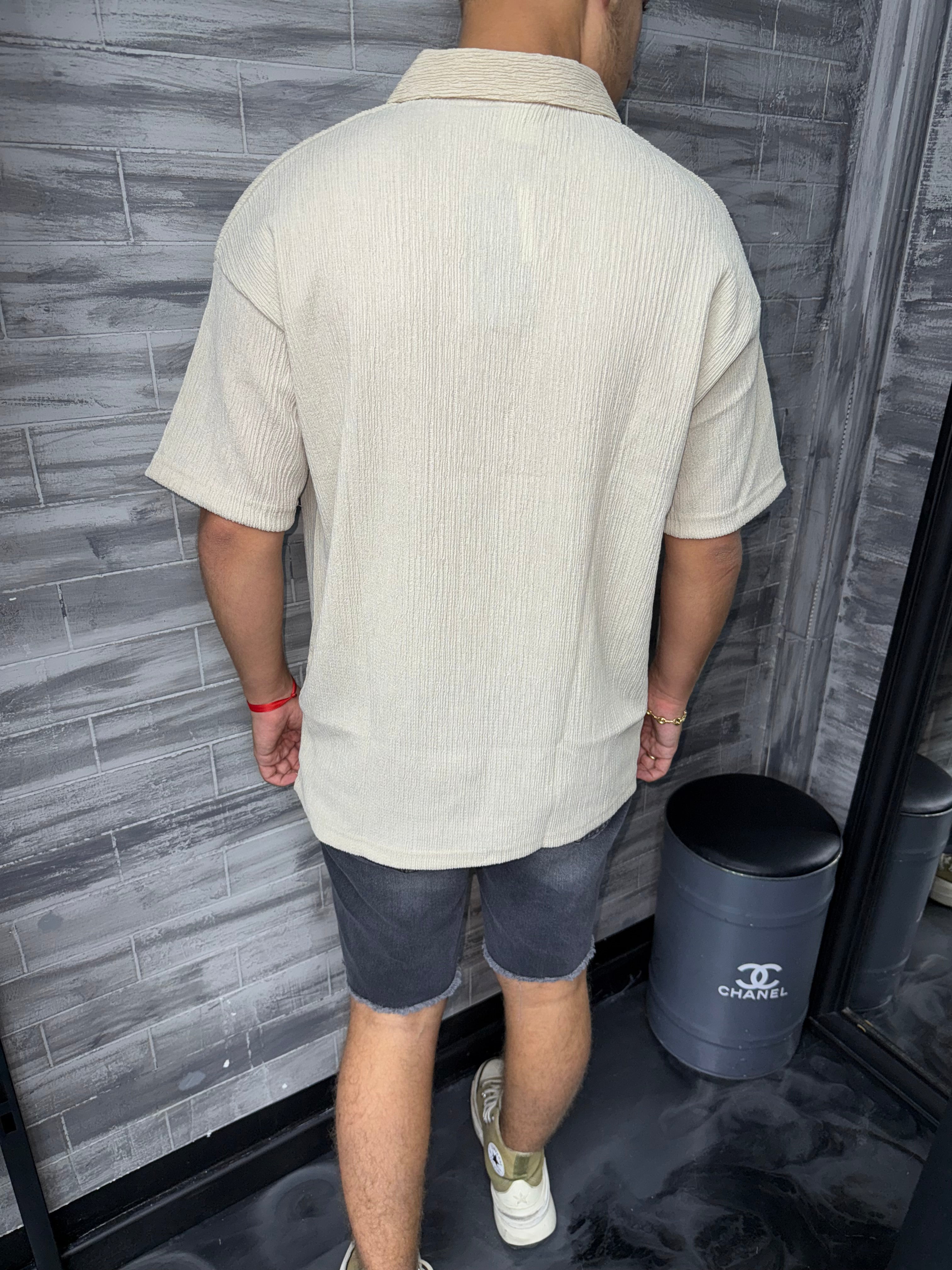 Polo Oversize beige