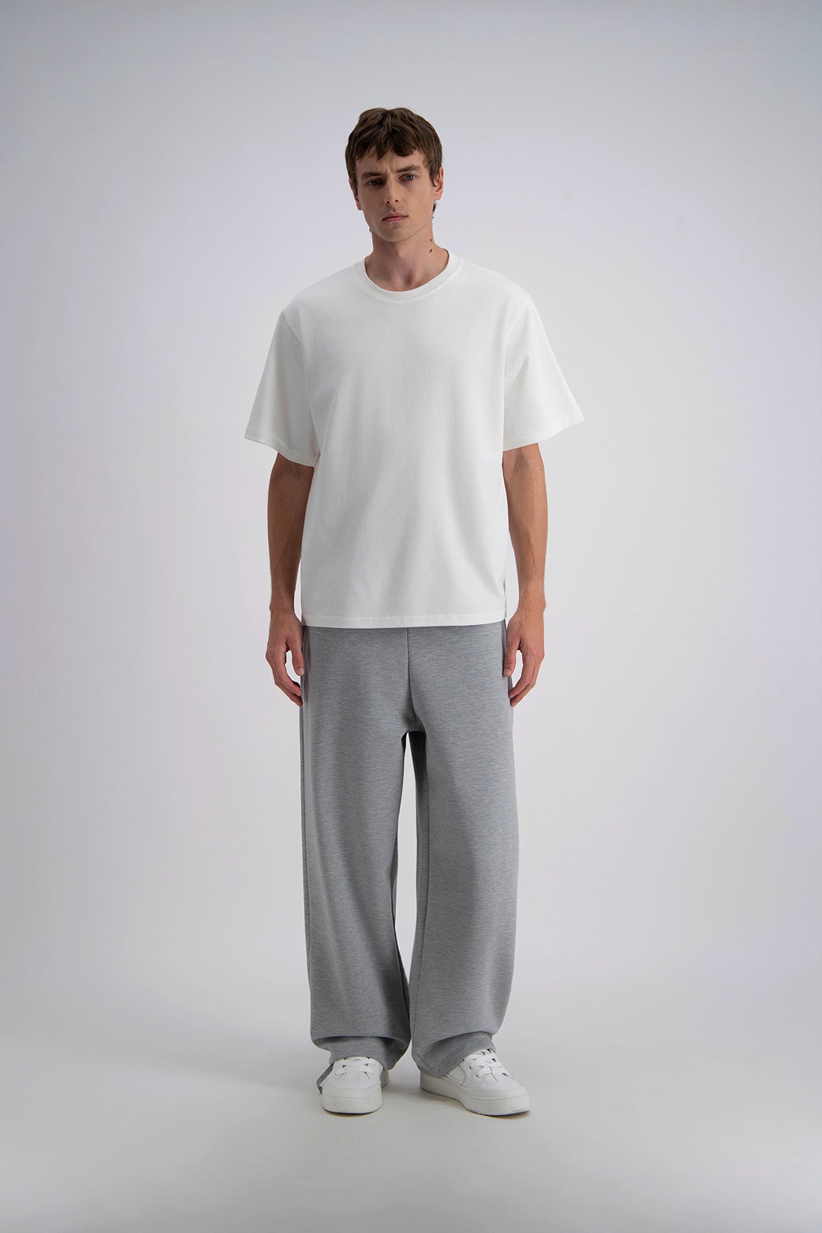 Pantalon jogg loose gris