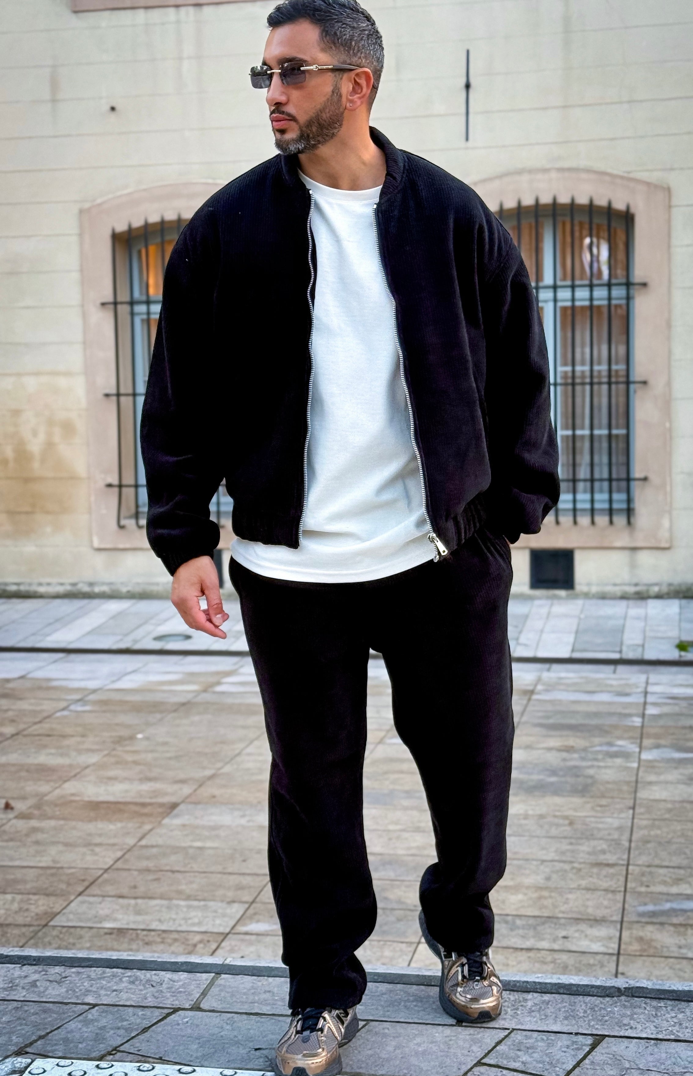 Ensemble velvet noir