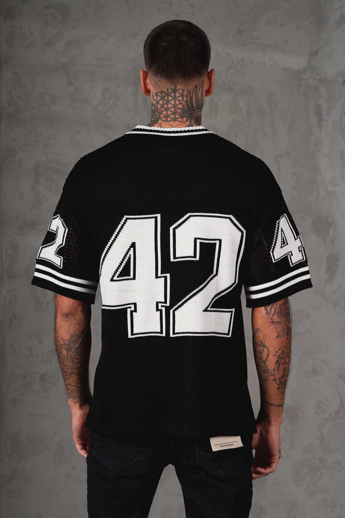 T-Shirt maillot Renaissance noir