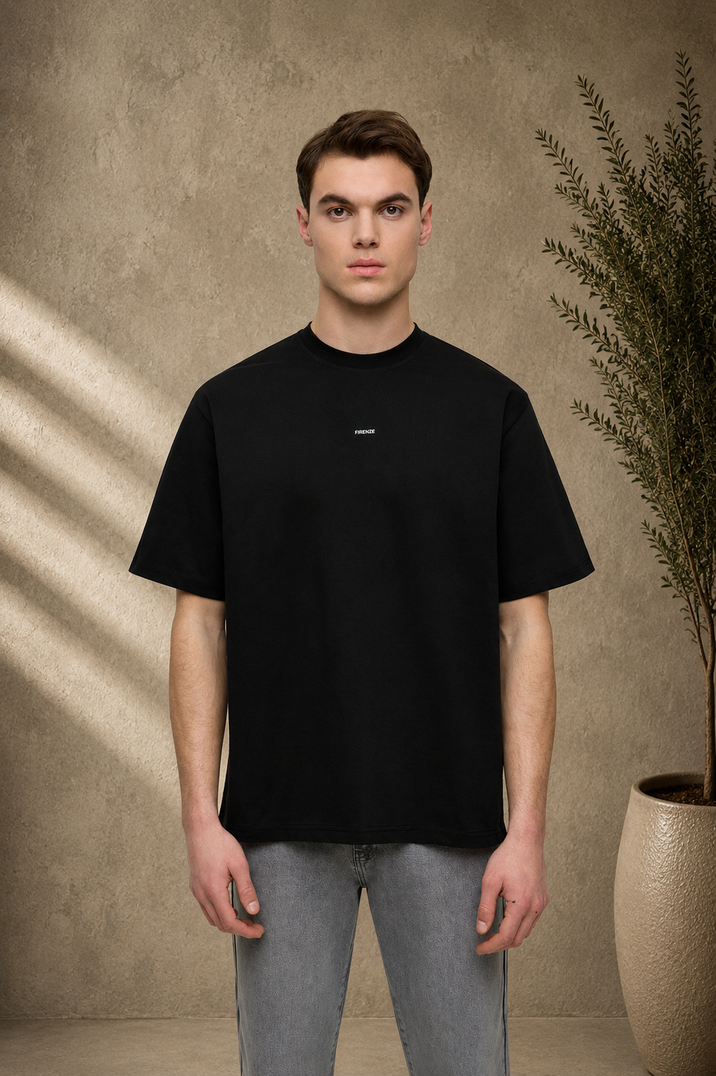T-shirt Firenze noir