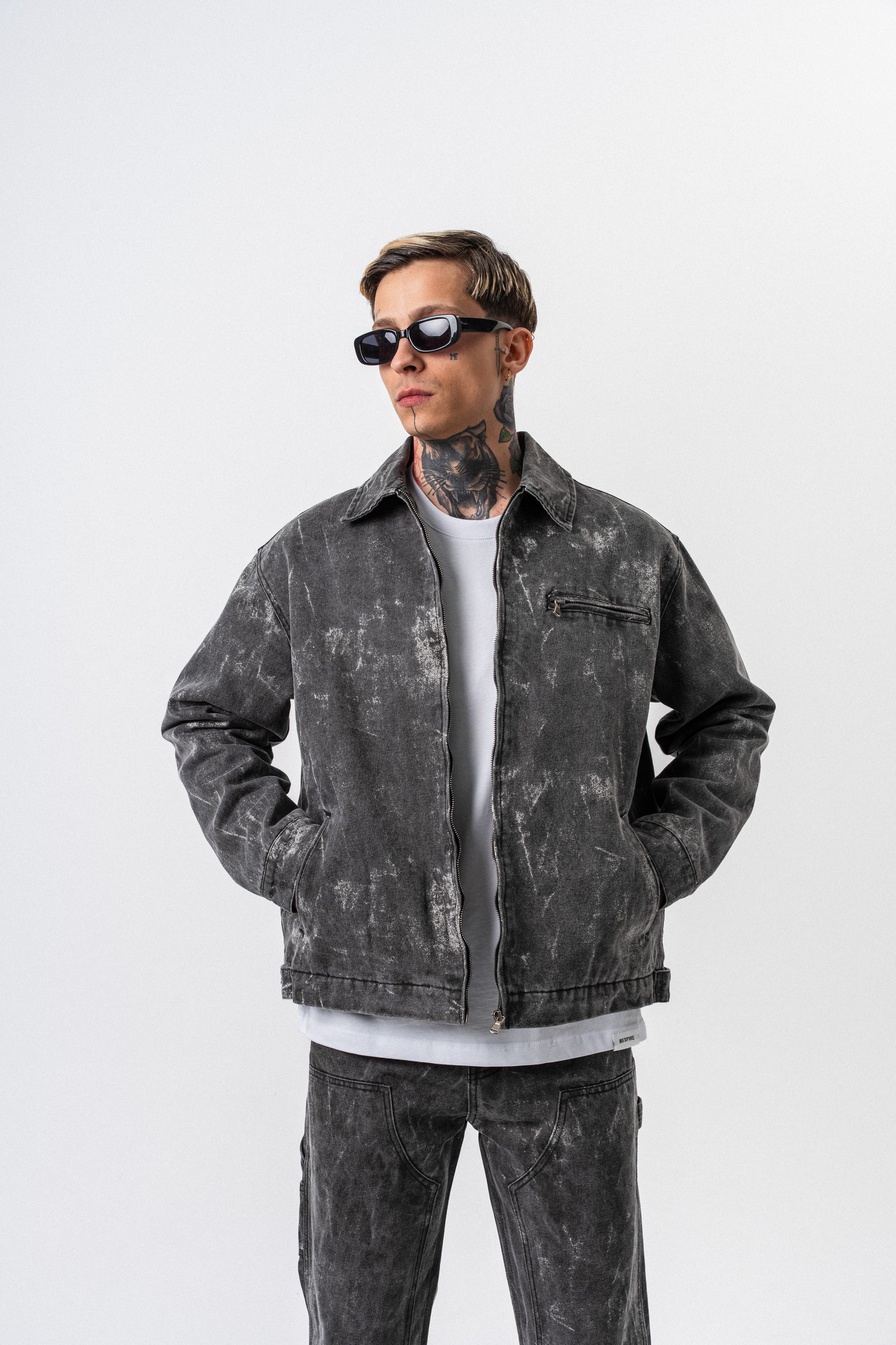 Ensemble Madrid denim gris