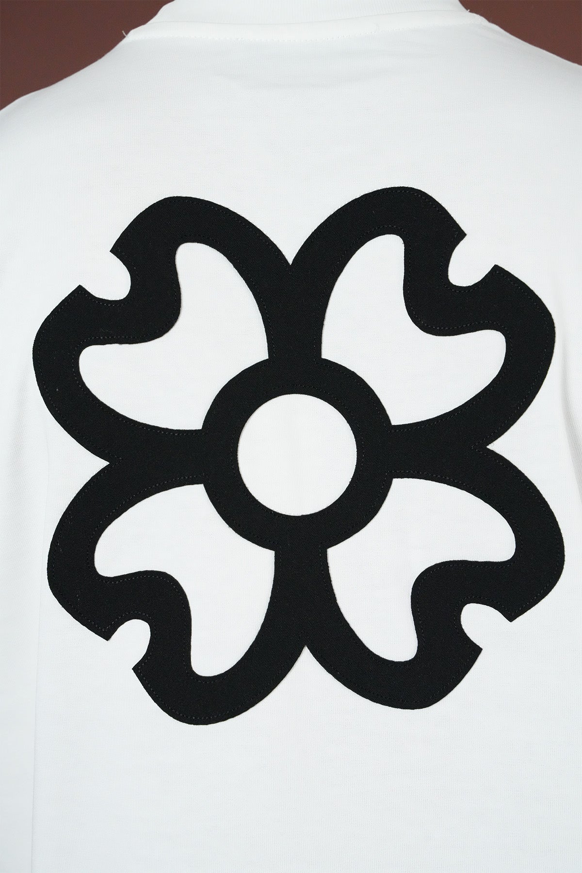 T-Shirt blanc Trèfle noir