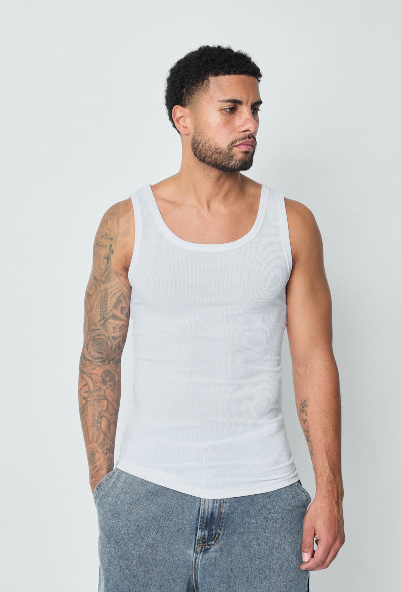 Débardeur fit blanc