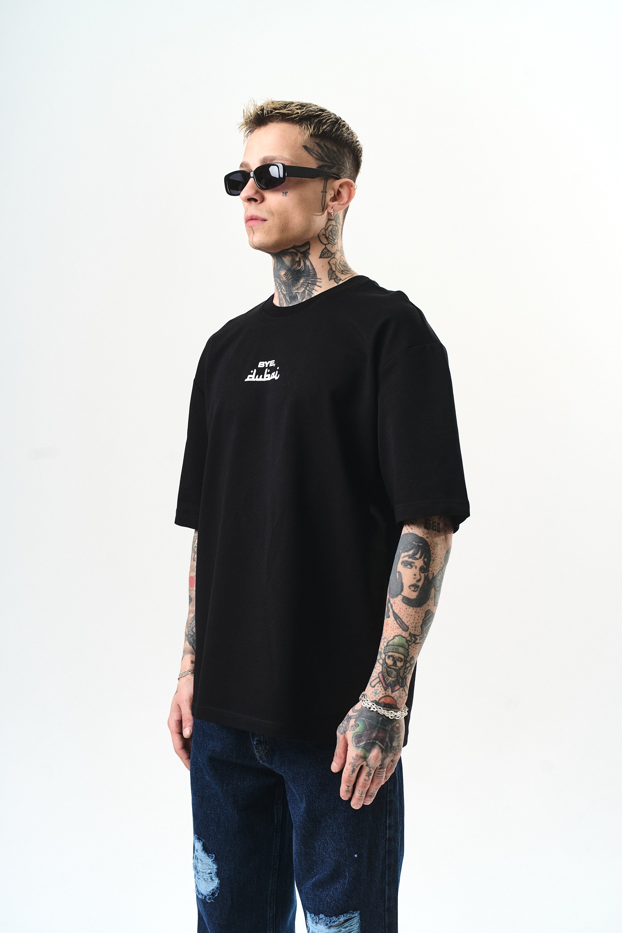 T-shirt Dubaï noir