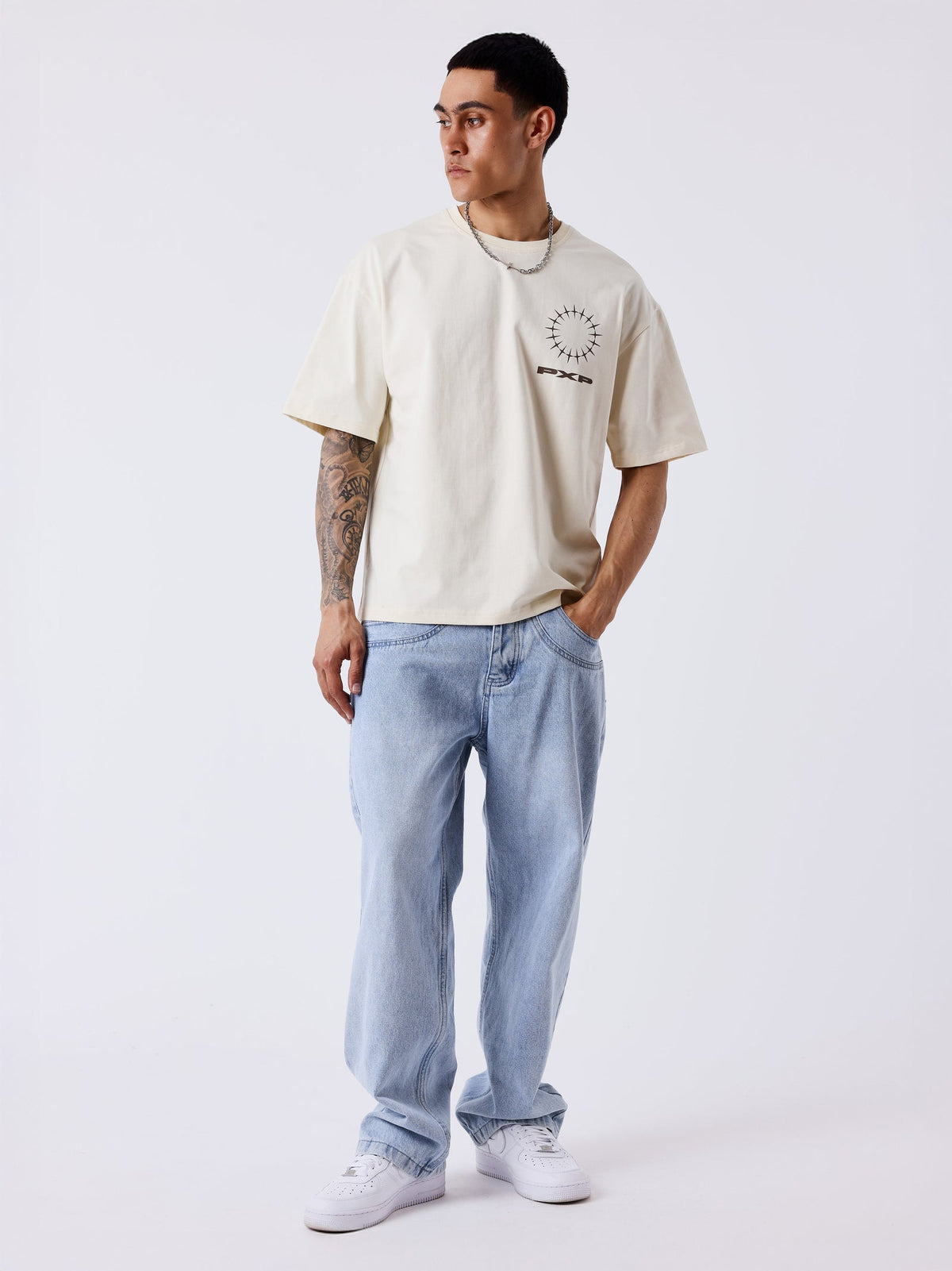 PXP - T-SHIRT DOWNTOWN BEIGE