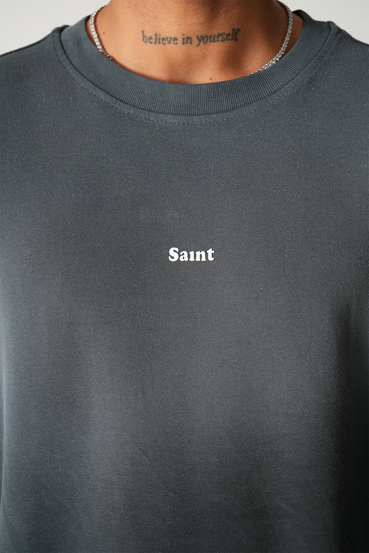 T-Shirt Saint gris