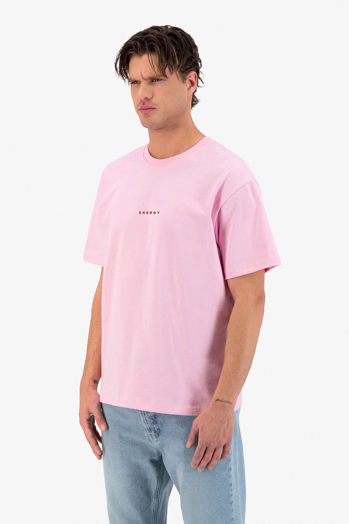 T-Shirt Catch My Vibe rose