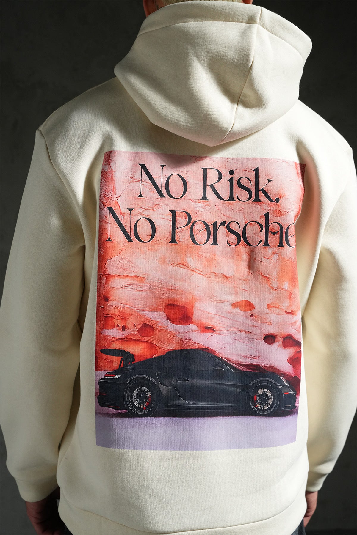 Sweat Porshe blanc