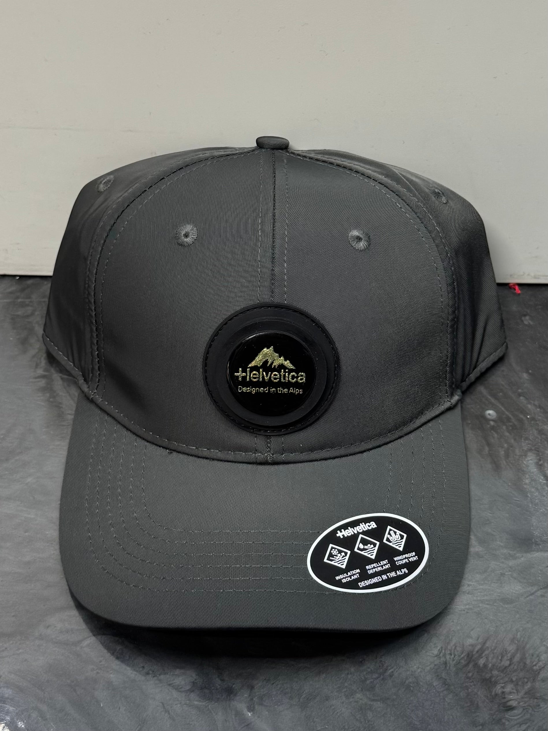 Helvetica - Casquette Ajaccio dark grey