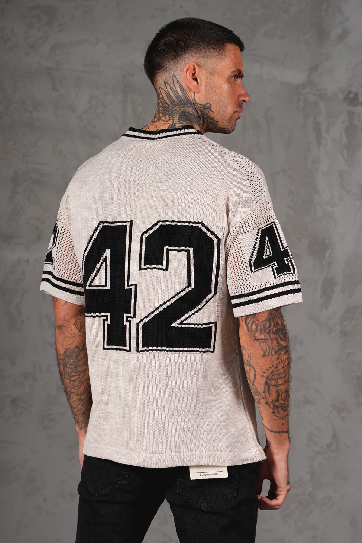 T-Shirt maillot Renaissance beige