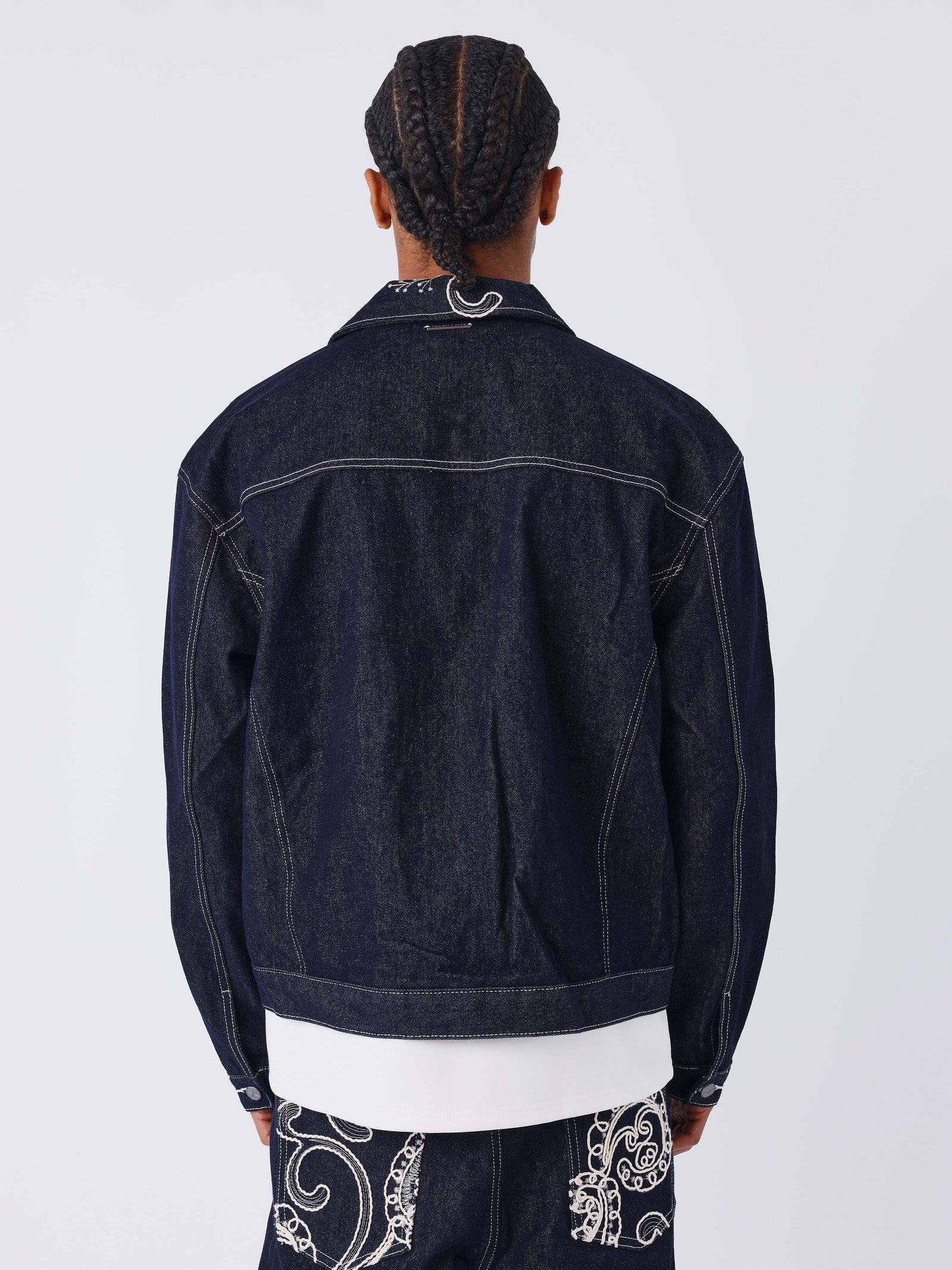 PXP - Veste en jean bandana