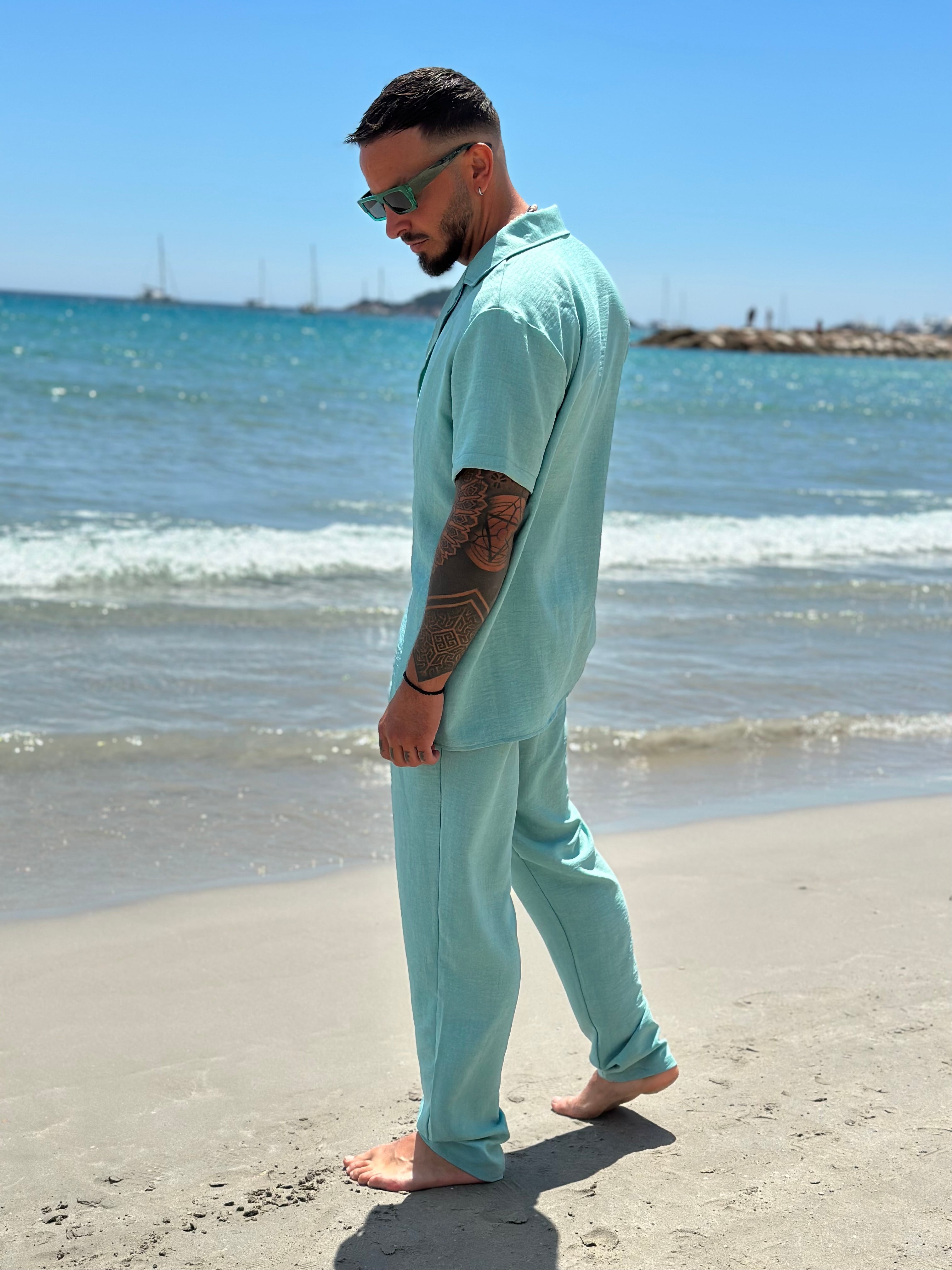 Ensemble Ibiza Lin vert