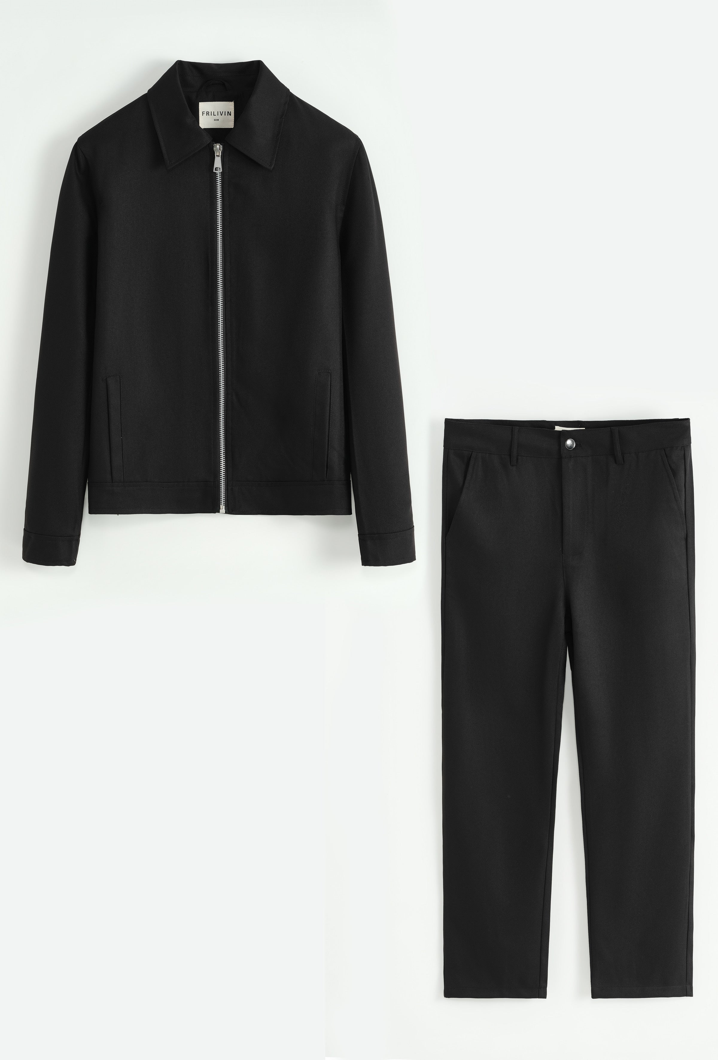 Ensemble pantalon + veste noir