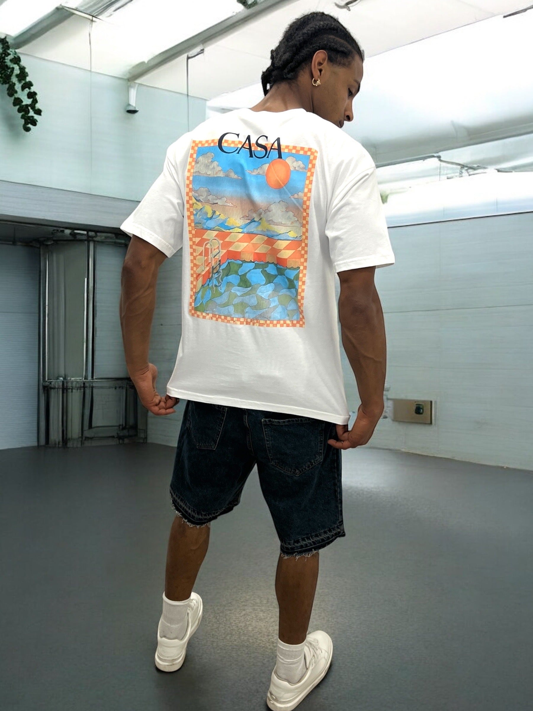 T-shirt CASA blanc
