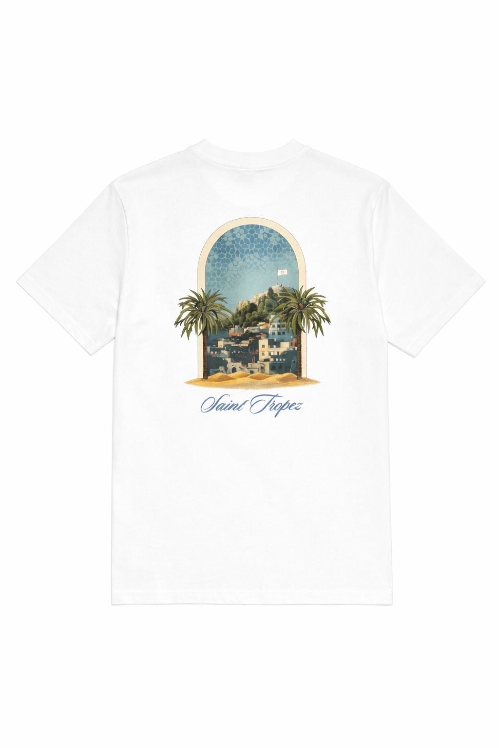 T-Shirt St Tropez blanc