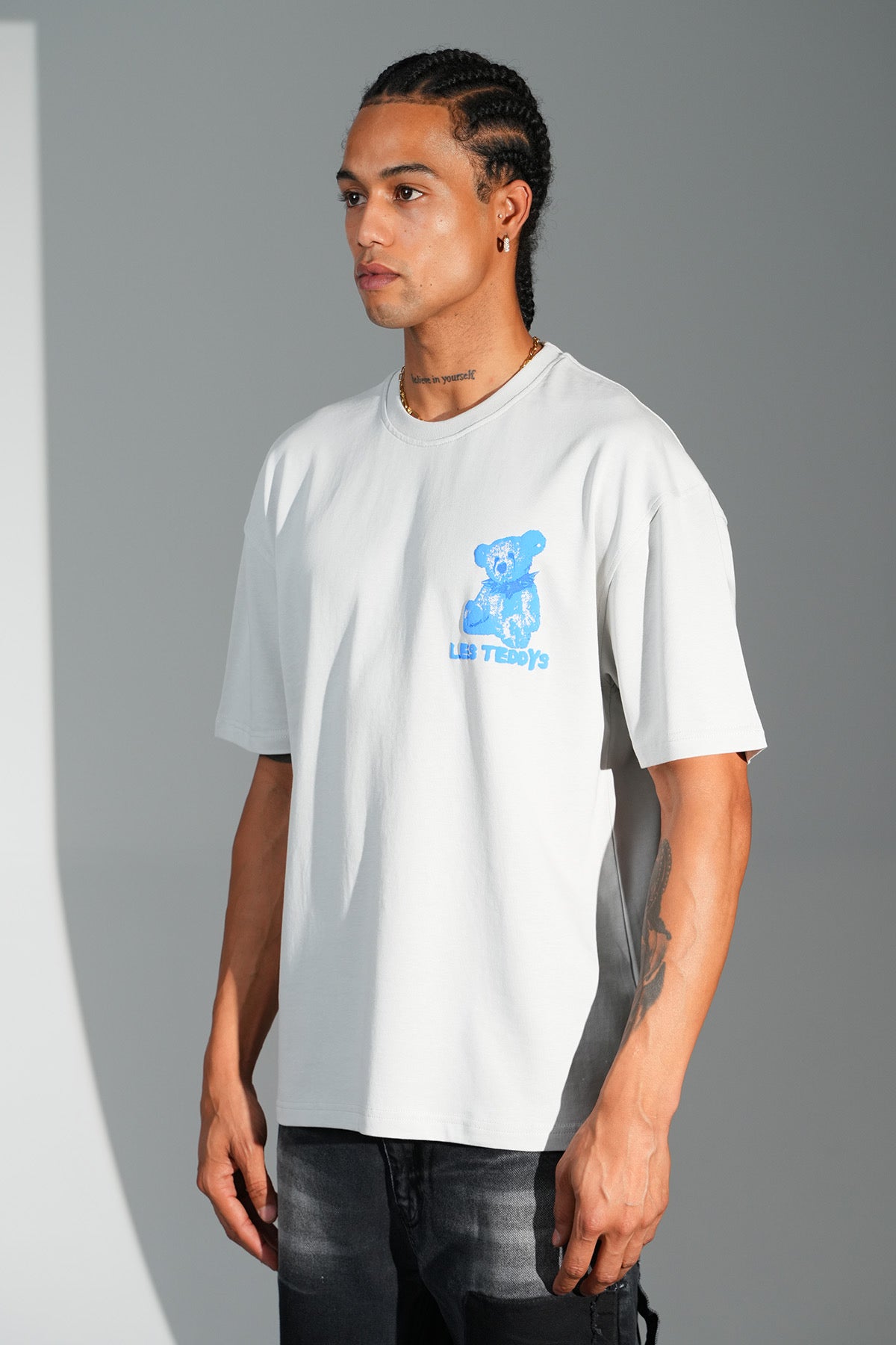 T-Shirt Teddys blanc