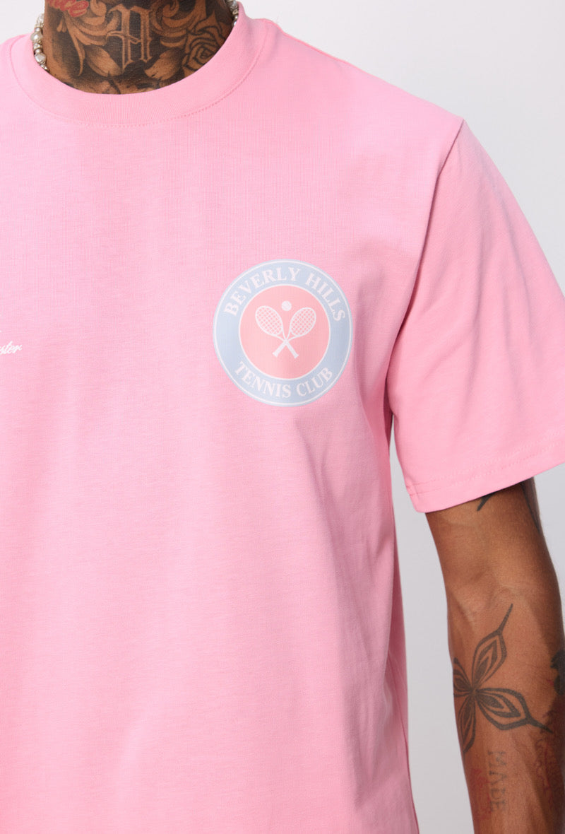 T-shirt Beverly Hills rose
