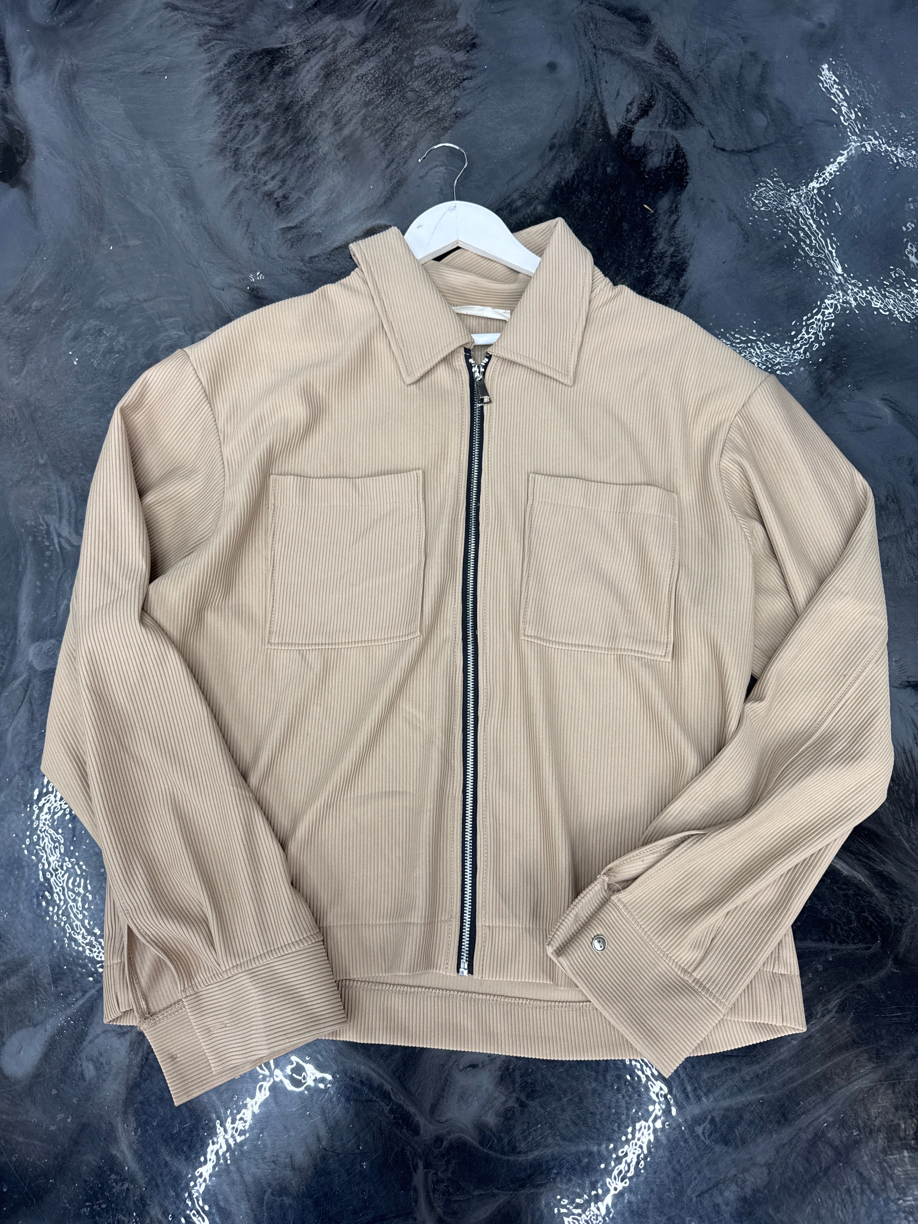 Veste Pablo zip beige