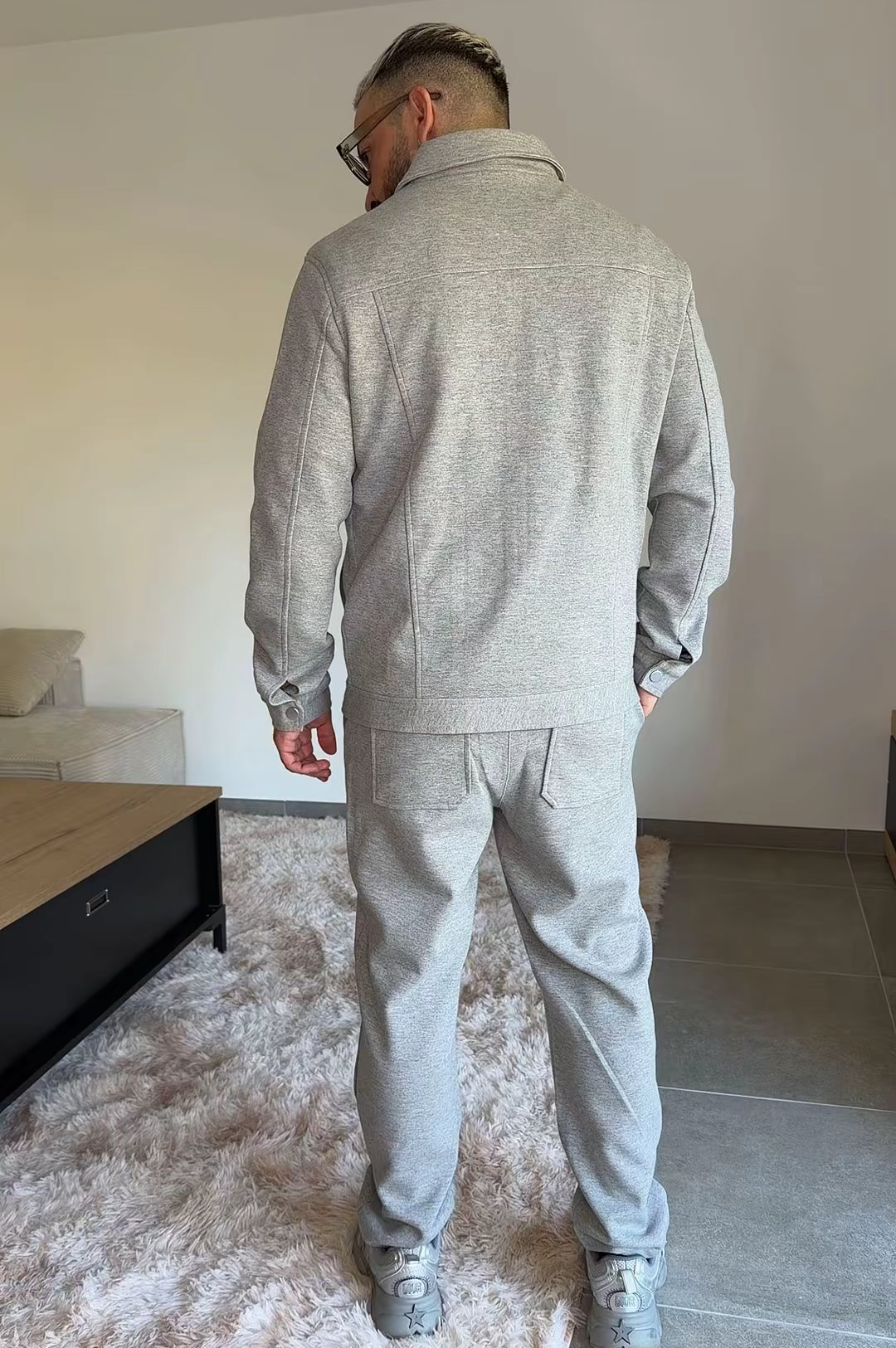 Ensemble cosy 2 gris