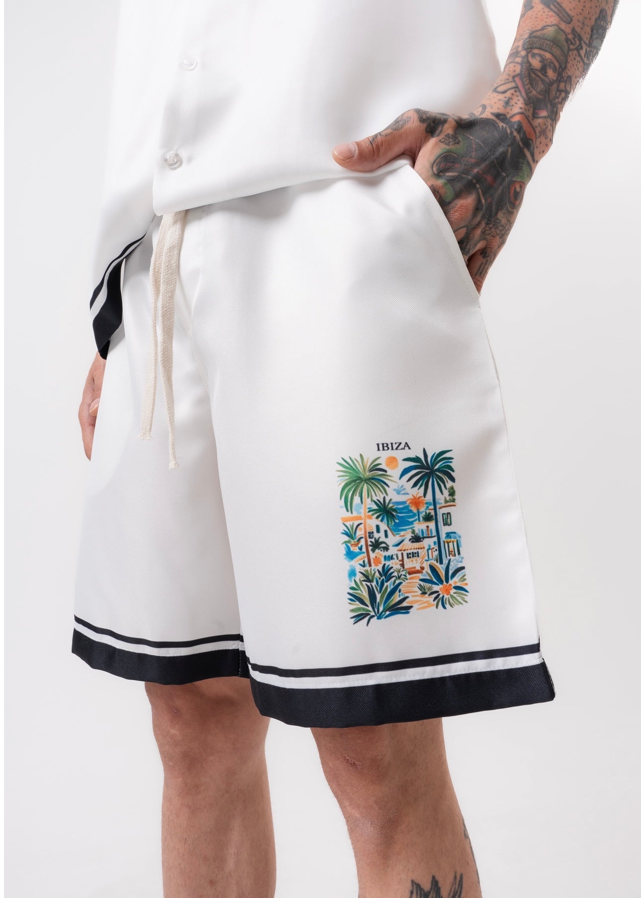 Ensemble Ibiza short + chemise