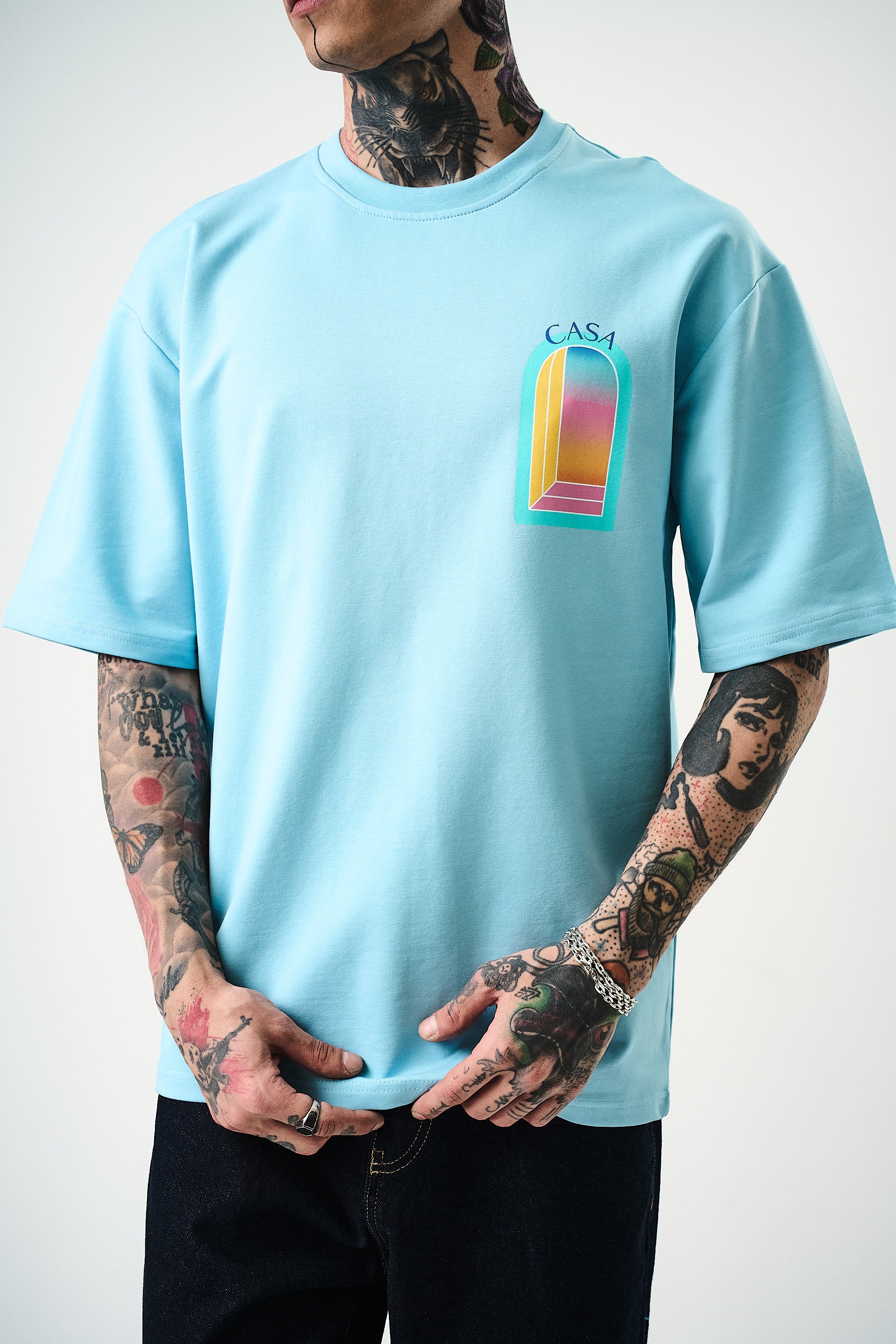 T-shirt Casa bleu