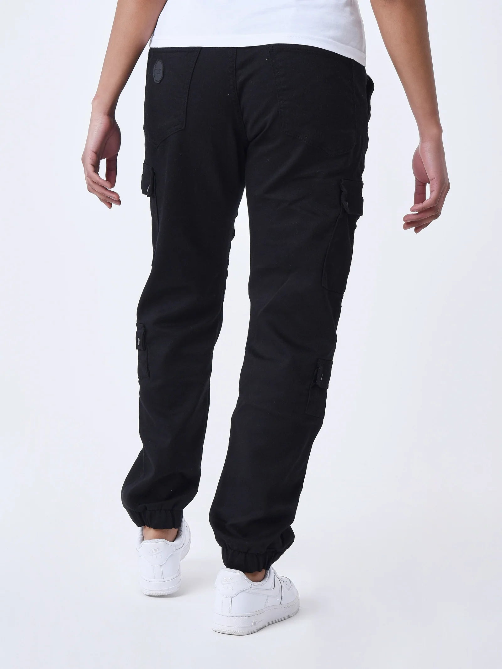 PXP - Pantalon cargo multipoches noir