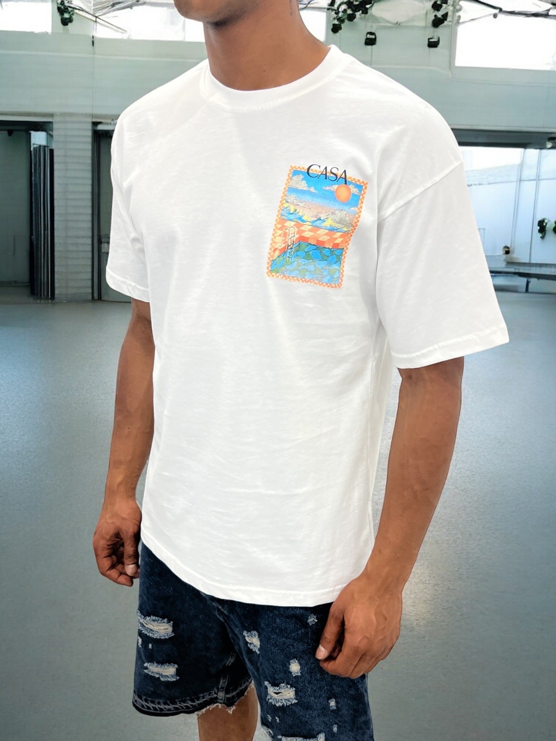 T-shirt CASA blanc