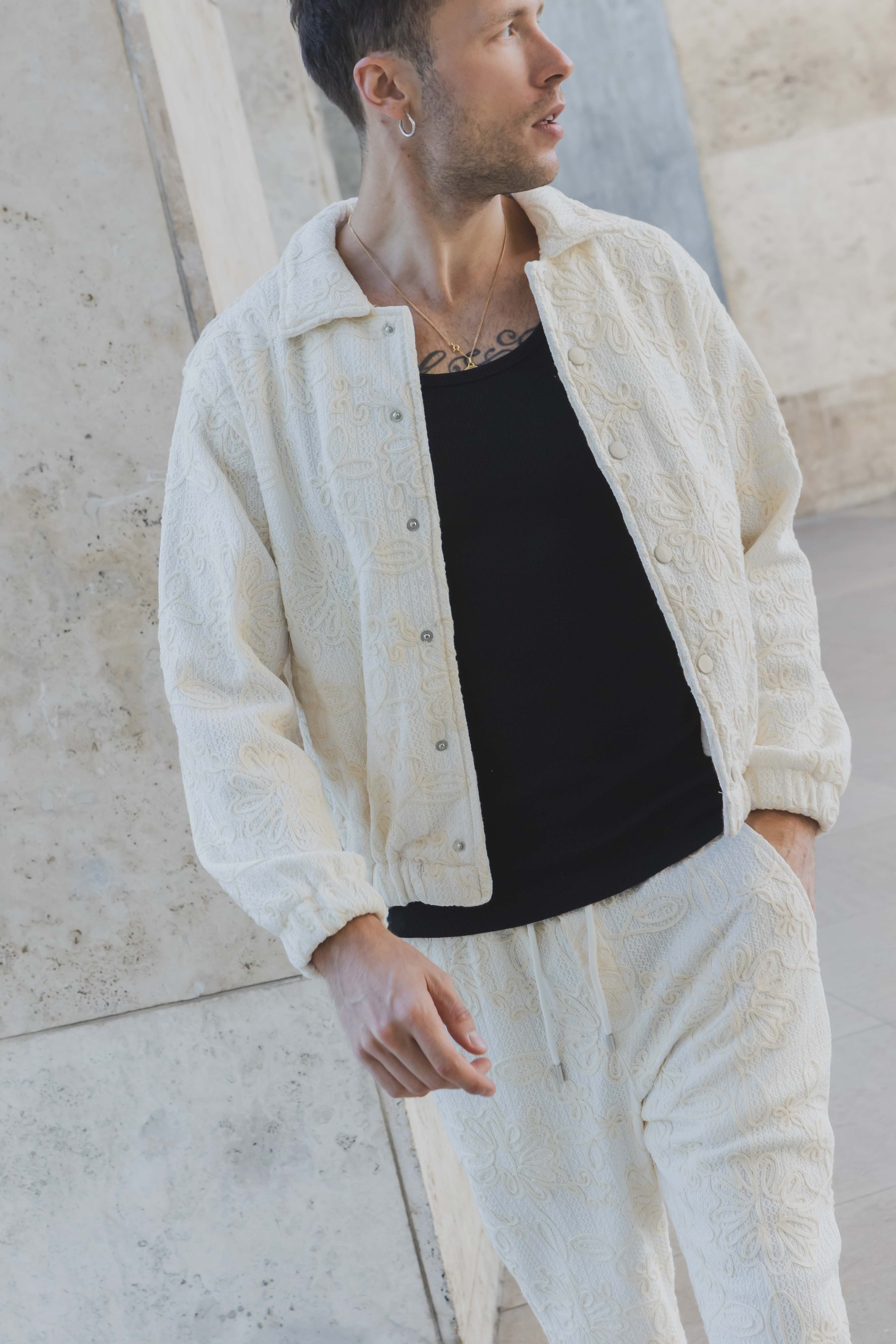 Ensemble Flower White