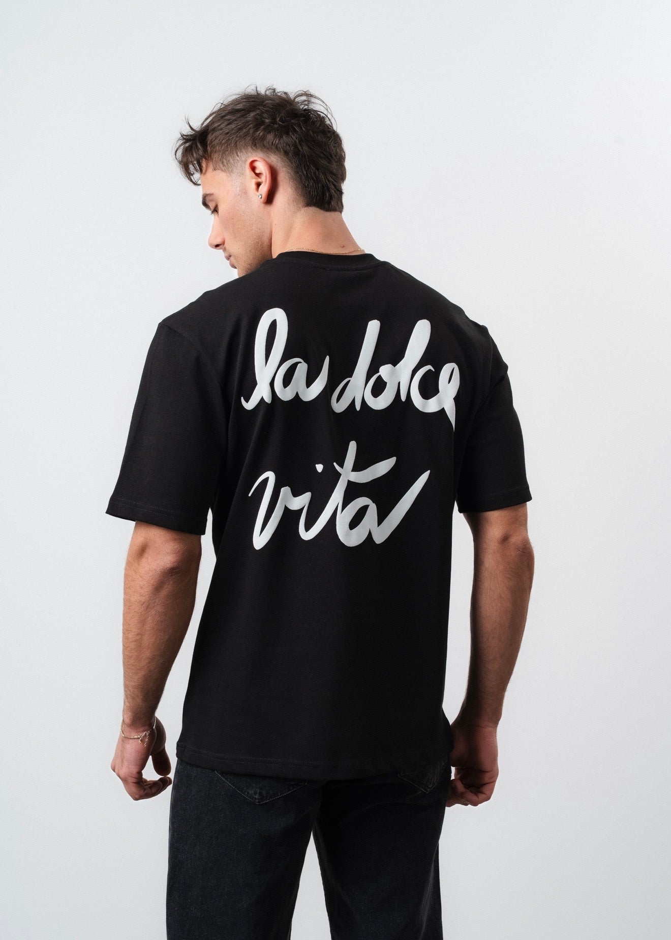 T-Shirt Dolce Vita noir
