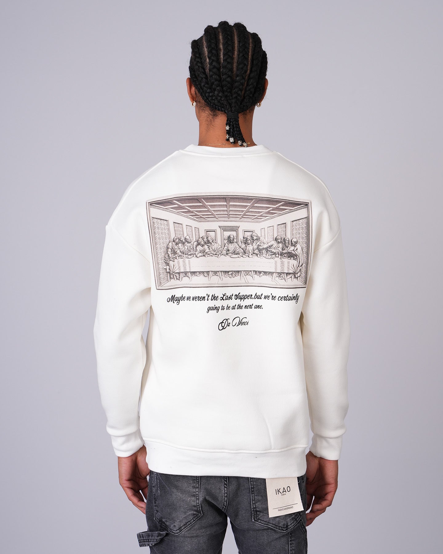 Sweat Da Vinci blanc