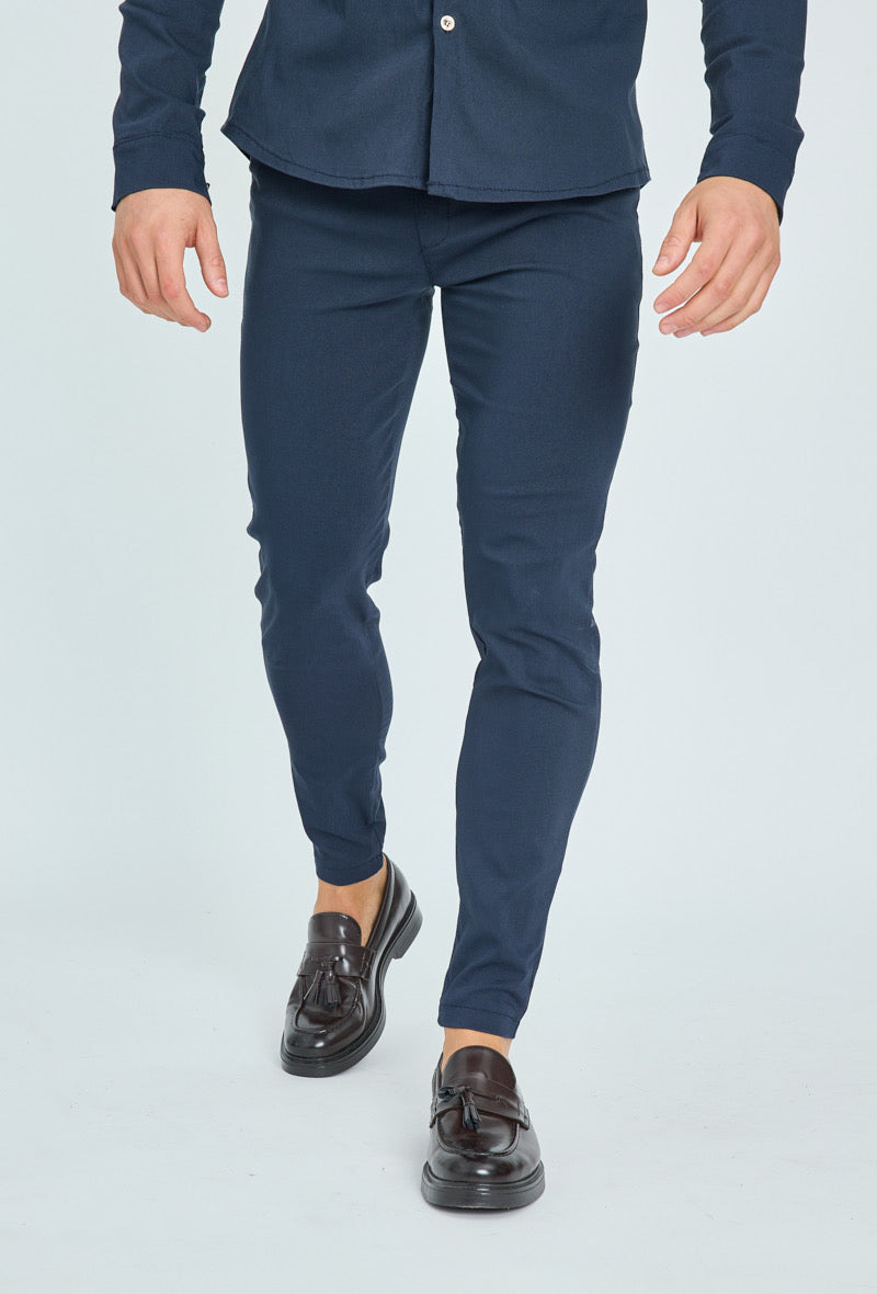 Pantalon cosy bleu nuit