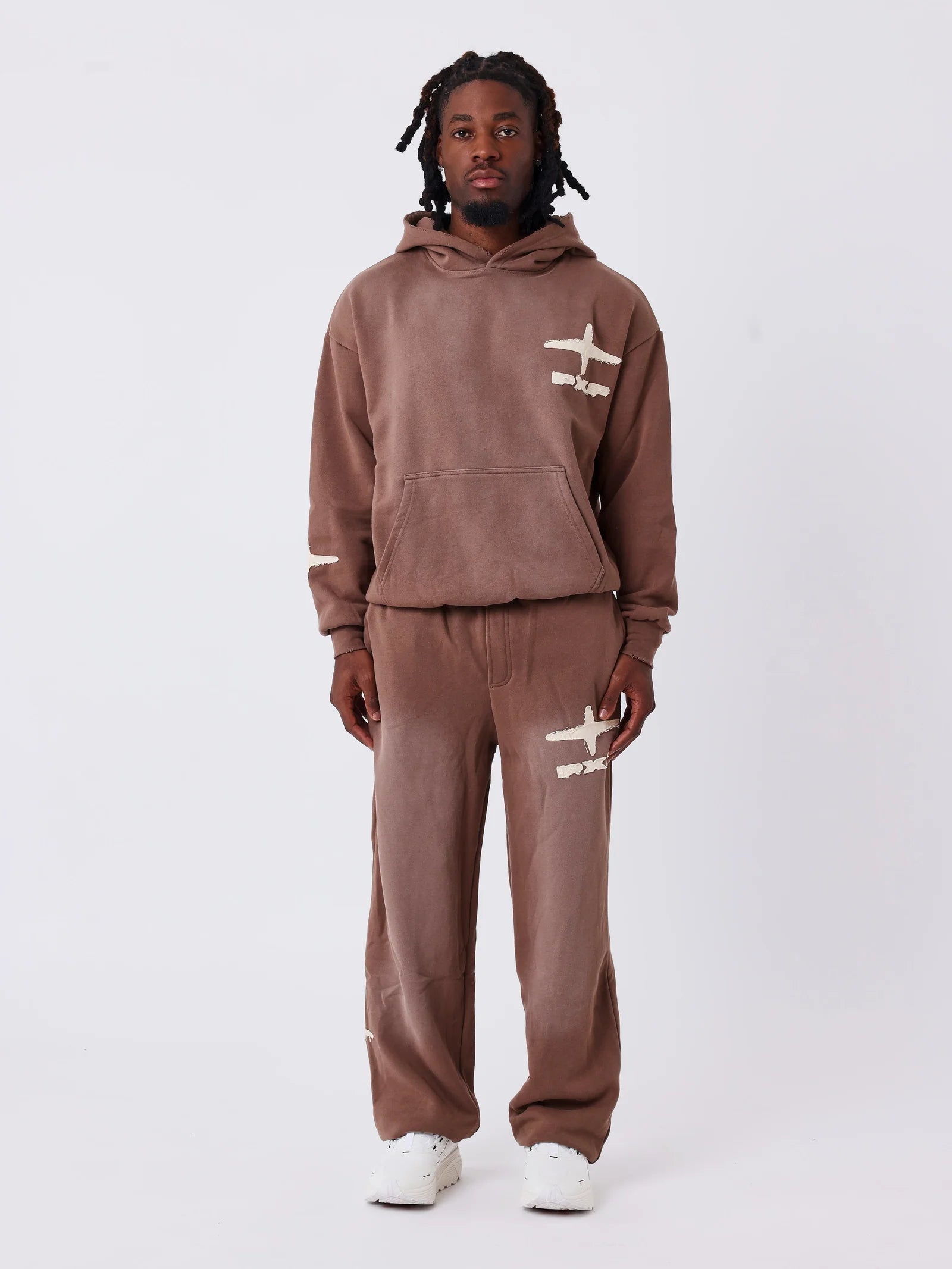 PXP - Pantalon jogging breakout marron