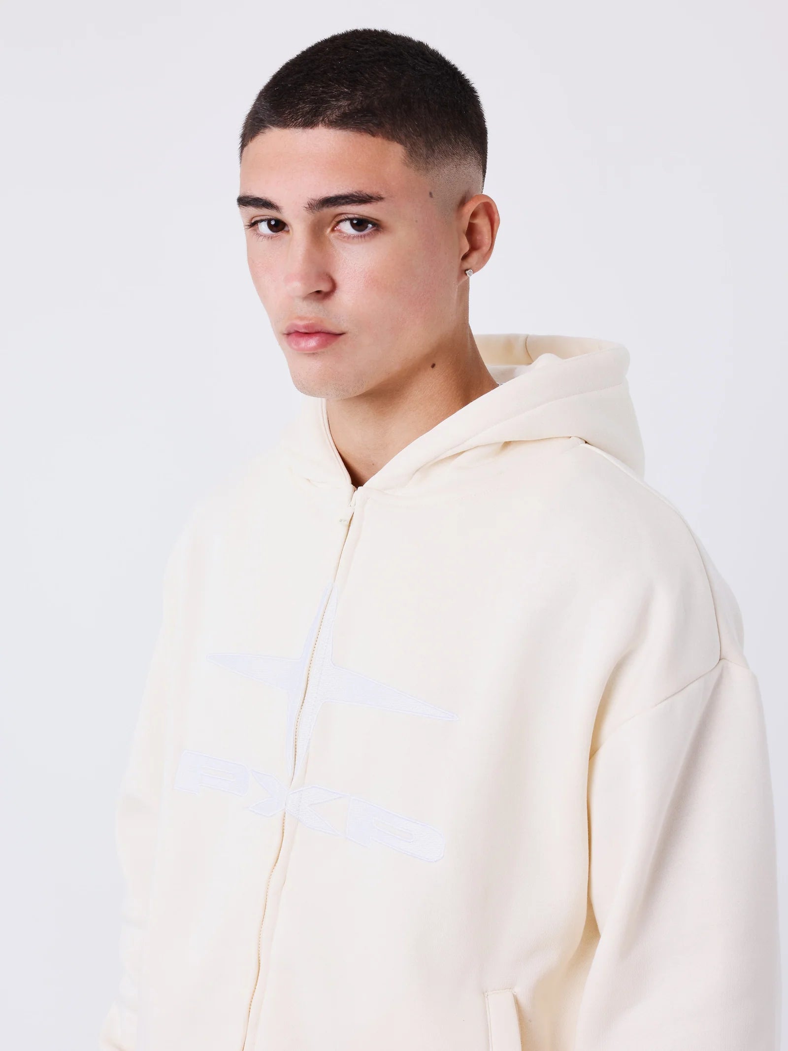PXP - Veste capuche essentials ivoire