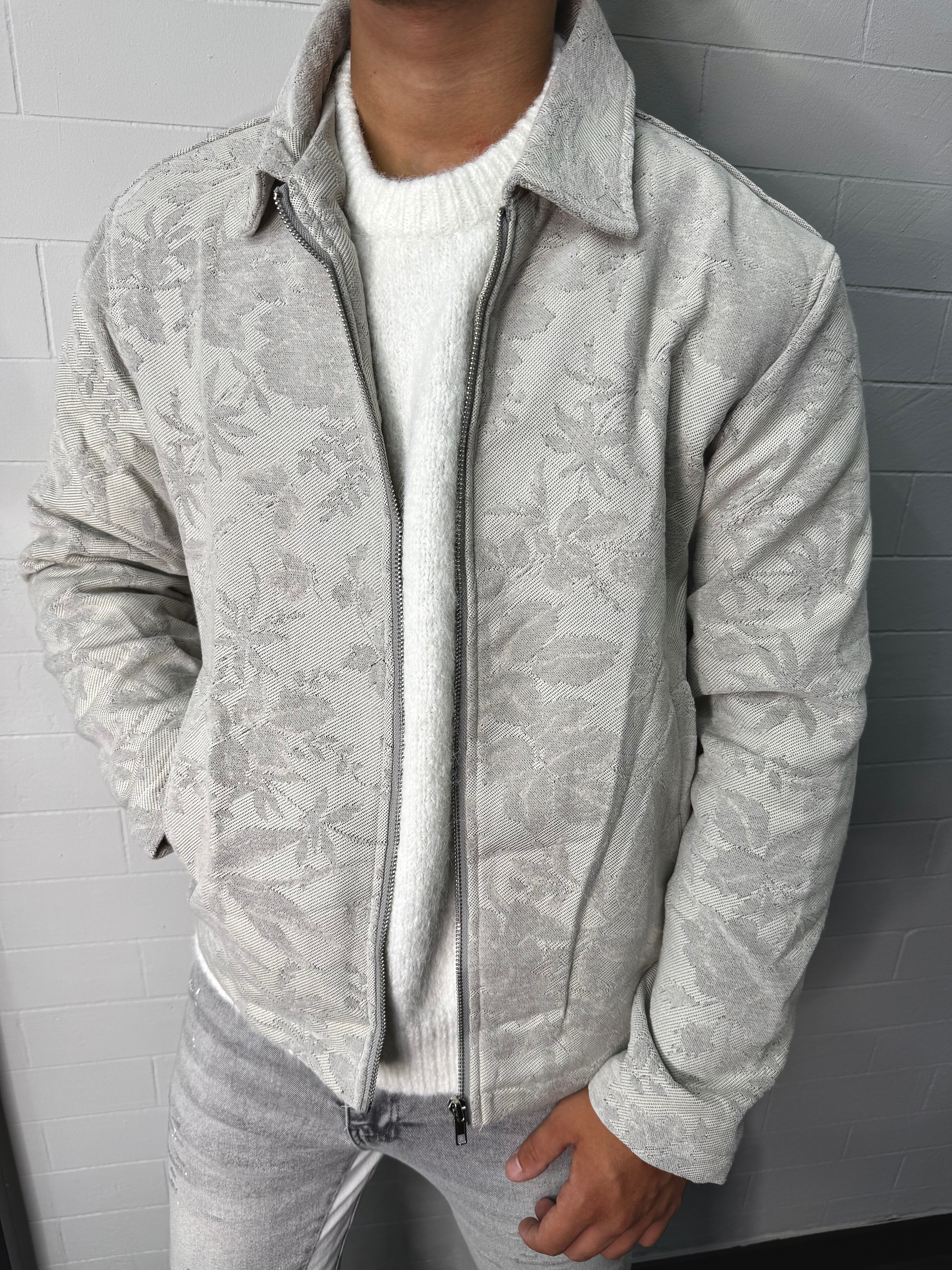 Veste Palm beach gris beige