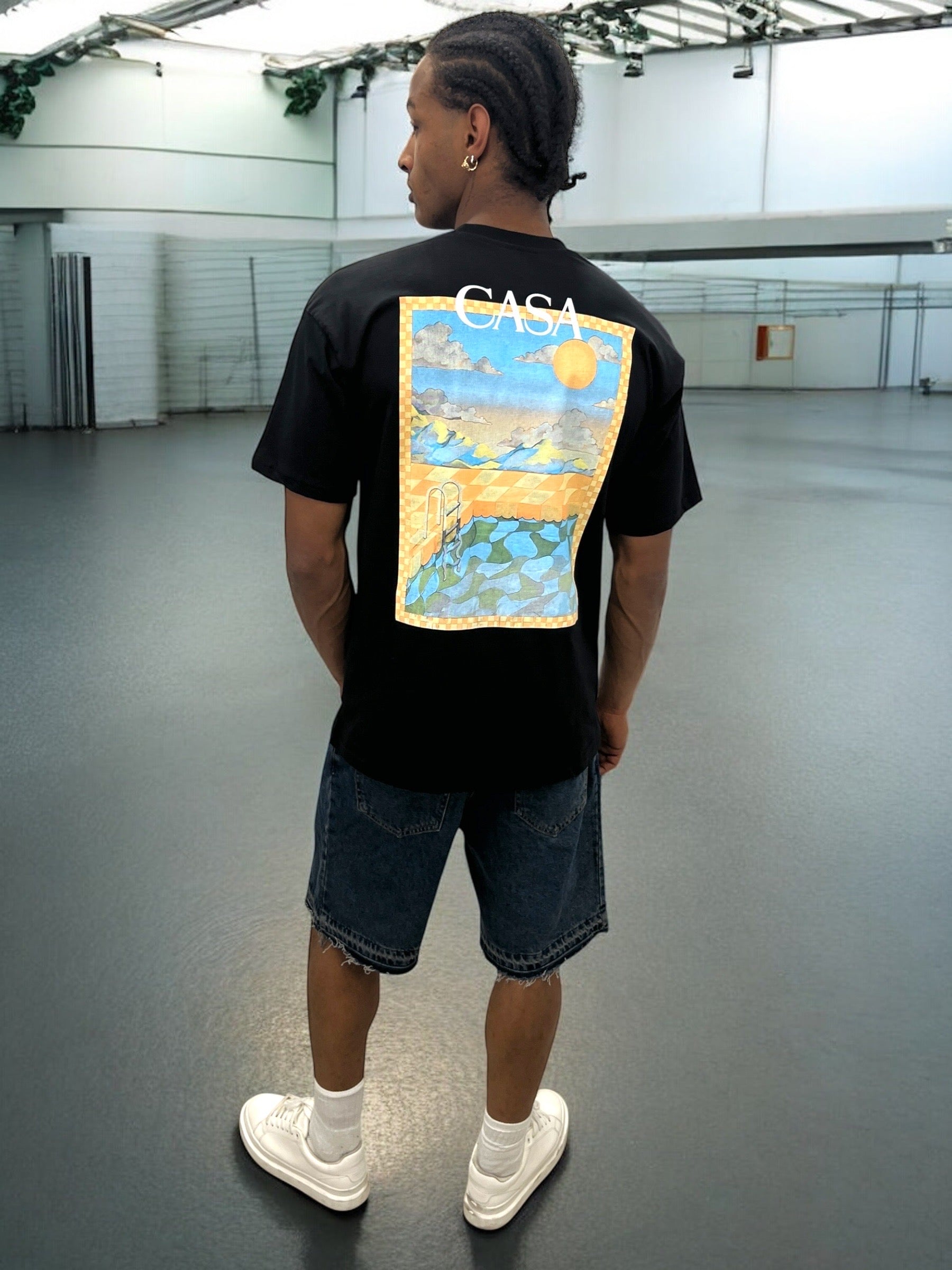 T-shirt CASA noir