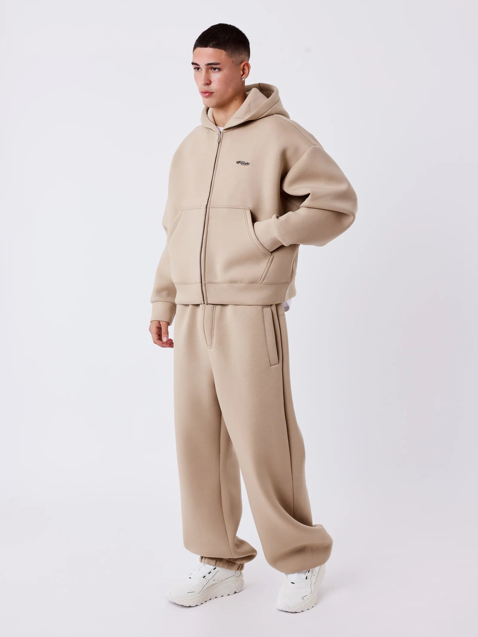 PXP - Veste capuche Néoprène beige