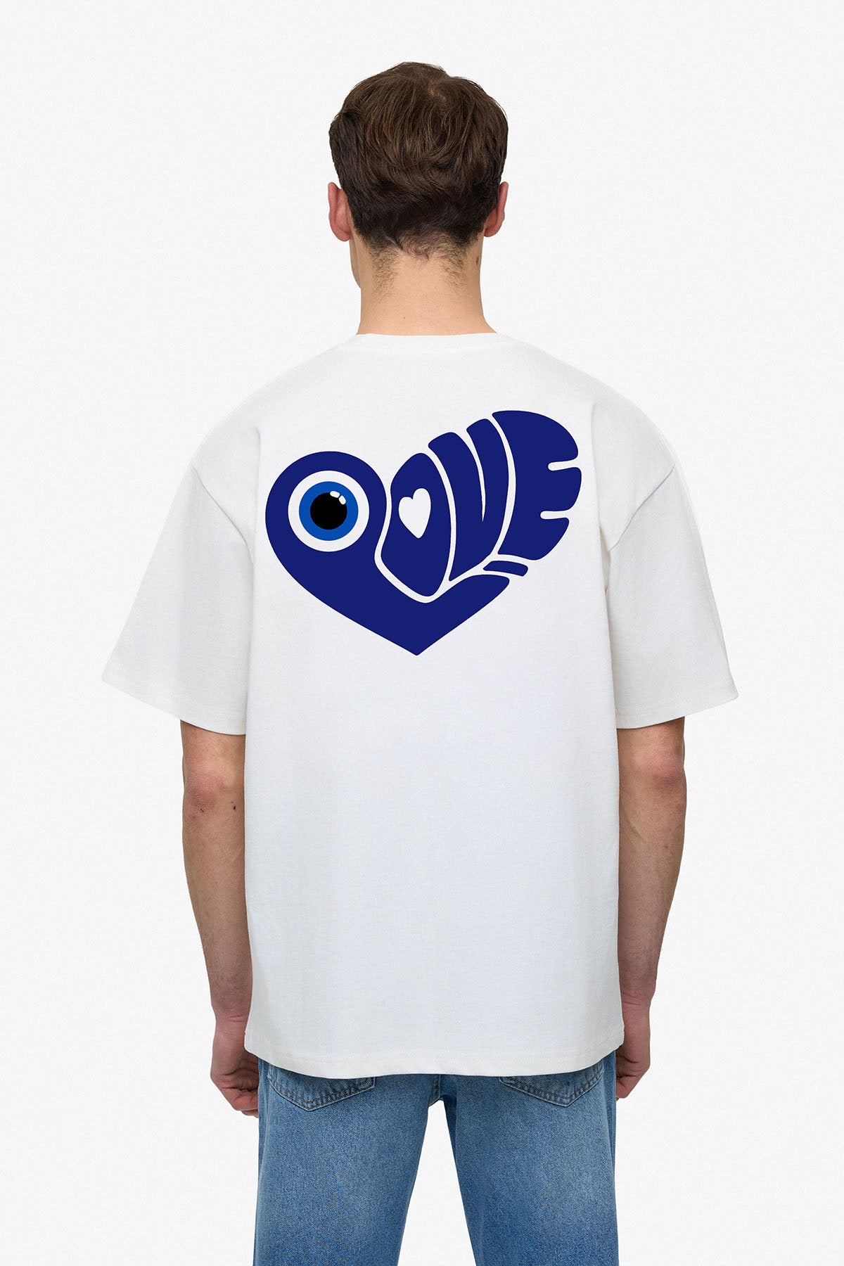T-shirt Hearts blanc