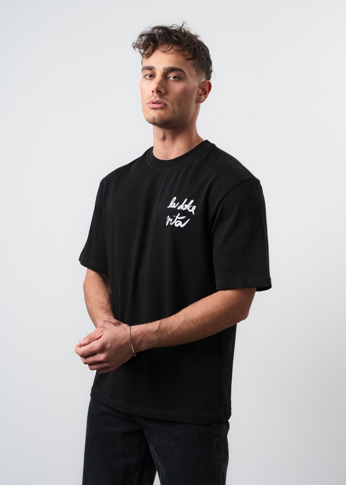 T-Shirt Dolce Vita noir