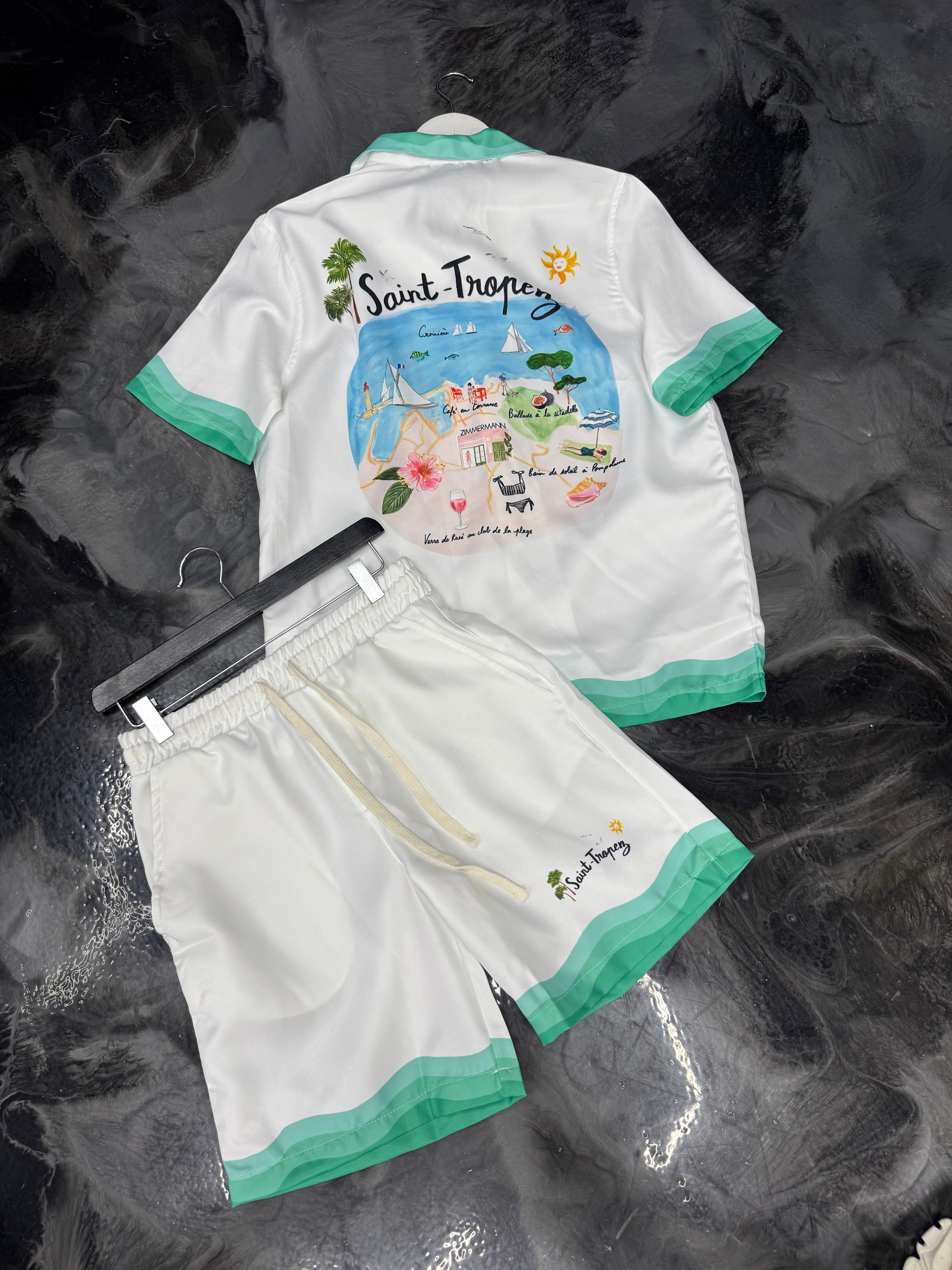 Ensemble Saint-tropez short + chemise