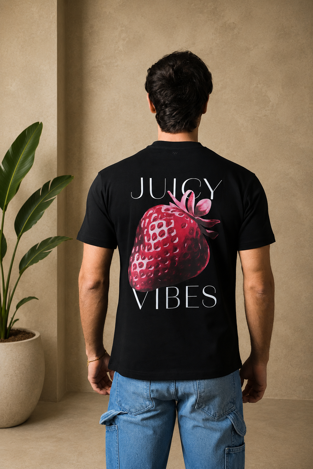 T-Shirt Juicy noir
