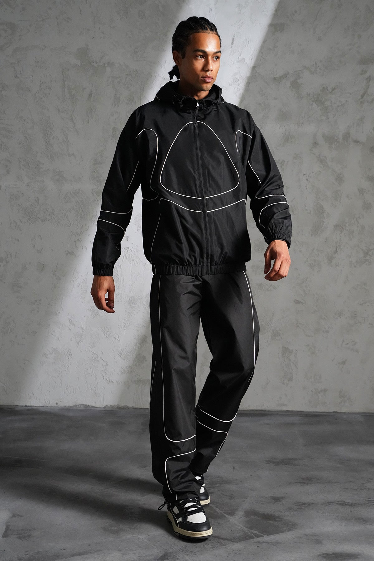 Ensemble Fighter noir